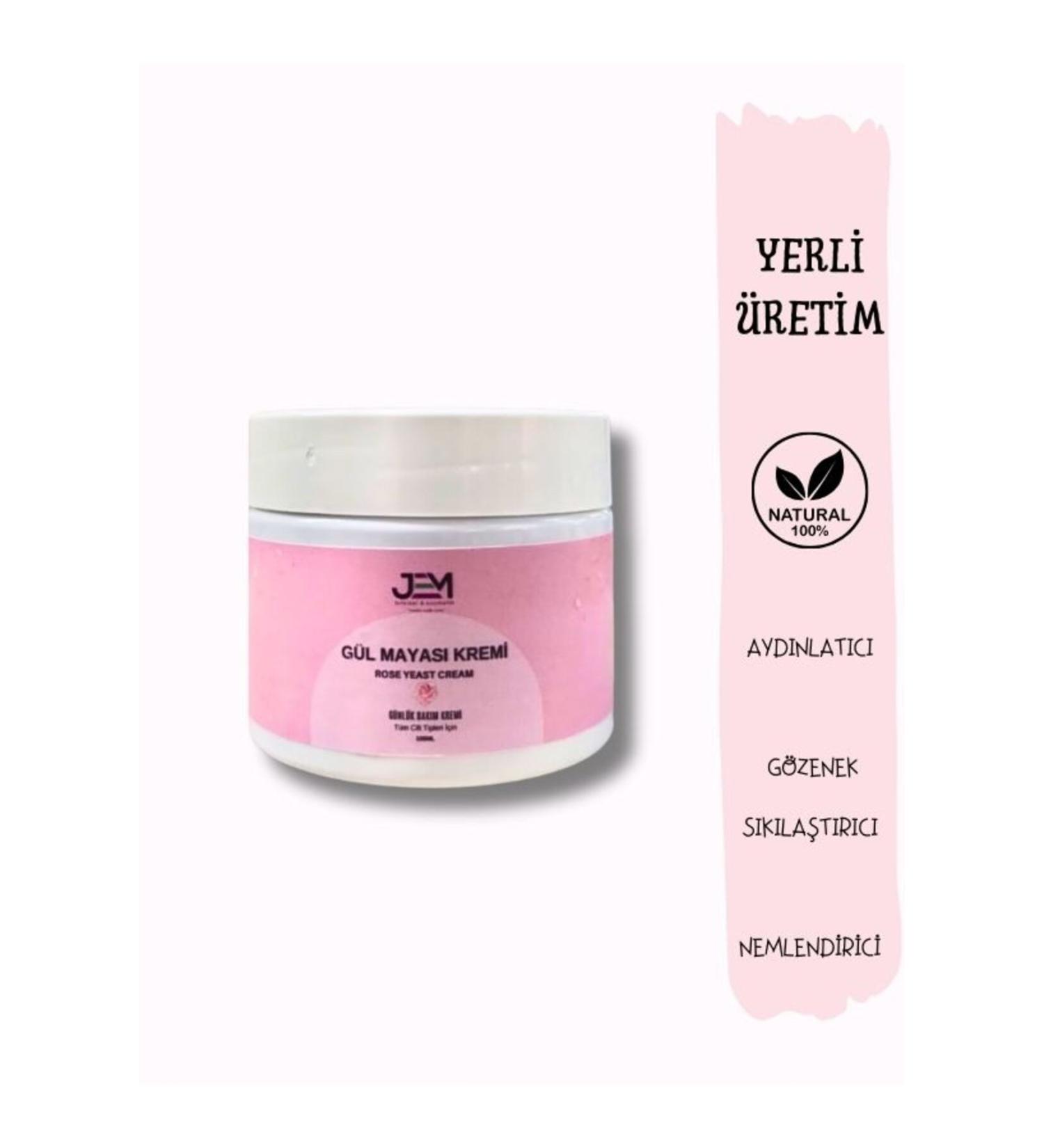 Jem Cosmetics Herbal Rose Yeast Cream Rose Yeast Cream 100 ml