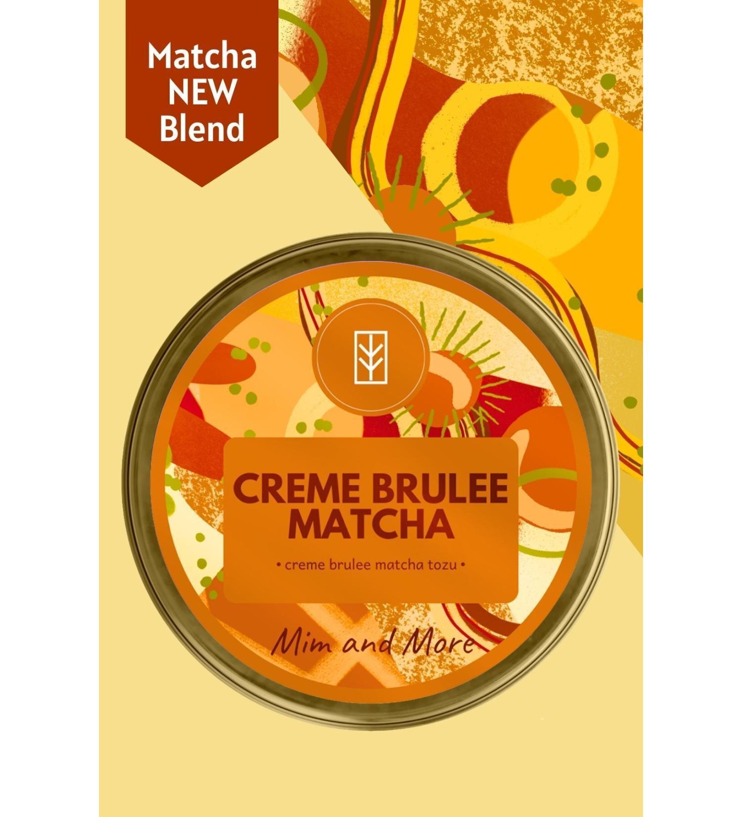 Mim and More Creme Br l e Flavored Matcha 25 Gr - Buy Online on GoSupps.com