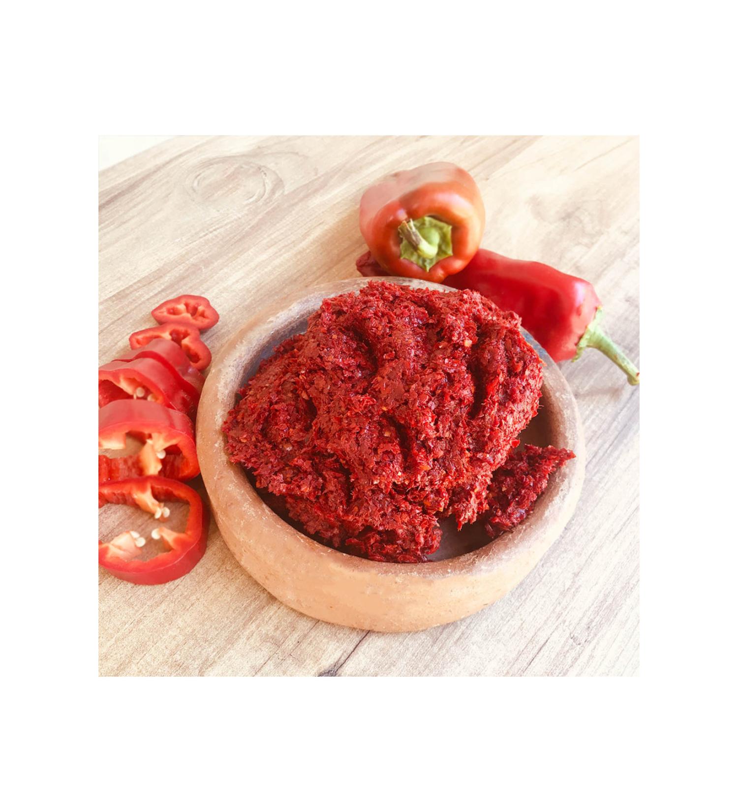 OrganikTR 0 ORGANIC HOMEMADE HATAY HOT PEPPER PASTA 1 KG