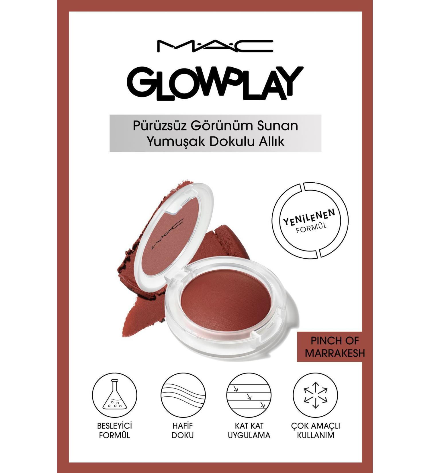 Mac Smooth Look Illuminating Light Texture Blush-Pinch Of Marrakesh Demb.2691