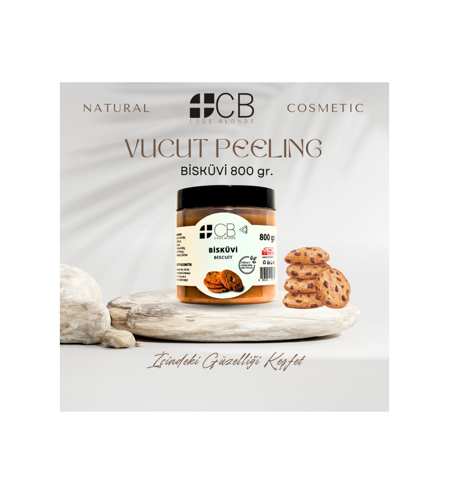 CODE BLONDE PEELING 800 gr BISCUITS