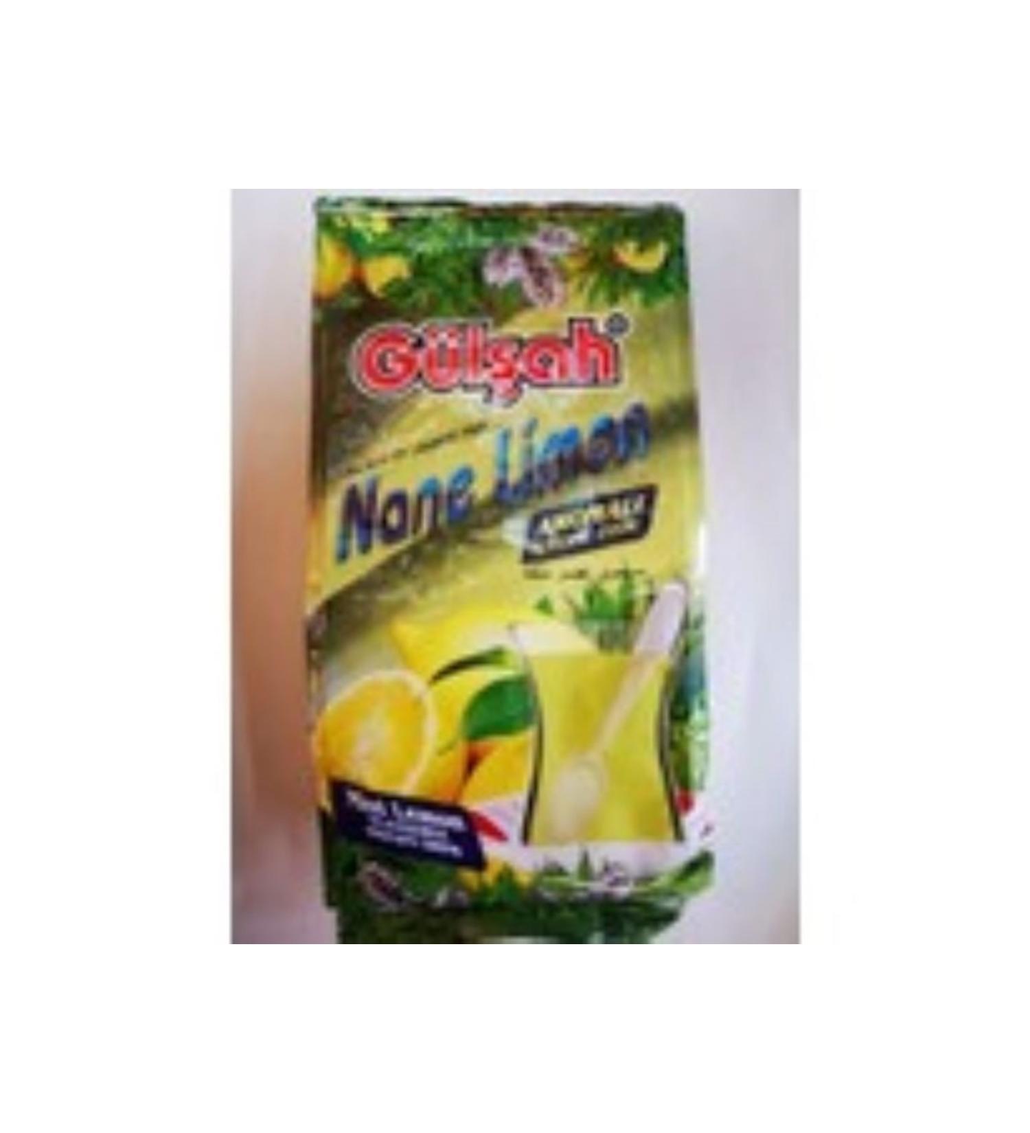 G l ah MINT LEMON FLAVOURED POWDER DRINK 1 BOX (25*300 GR)