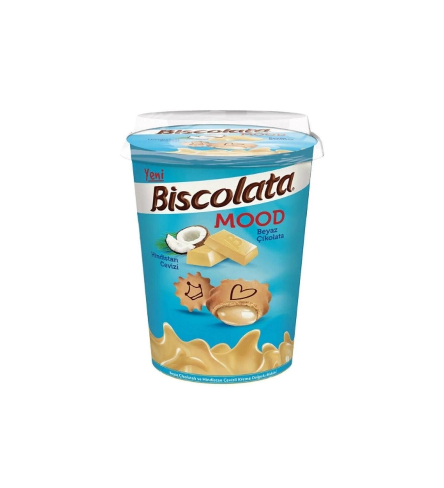 len Biscolata Mood Coconut 125 Gr. (12 PIECES)