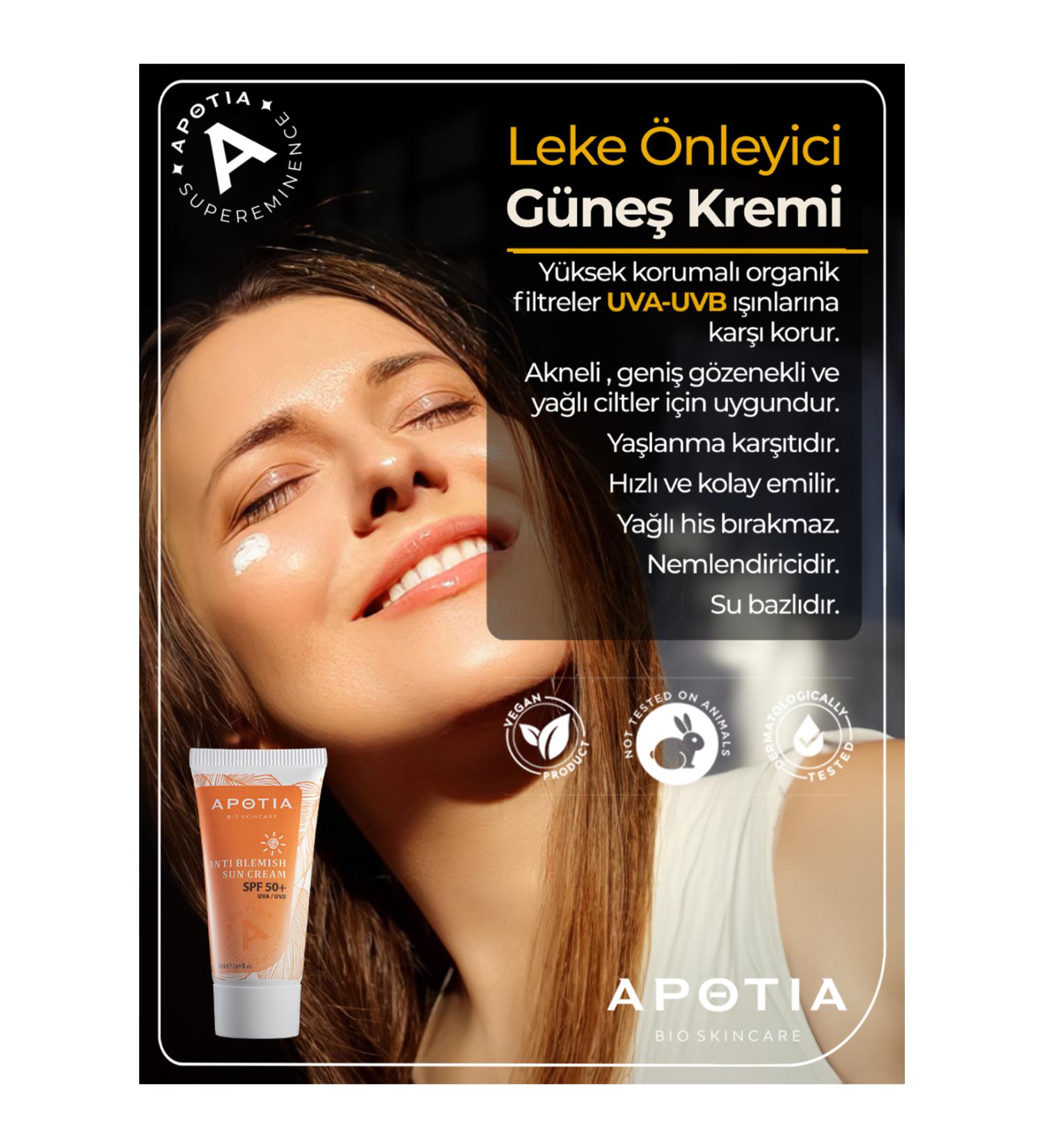 APOTIA Apto a Apotia Anti-Spot Sun Cream 50