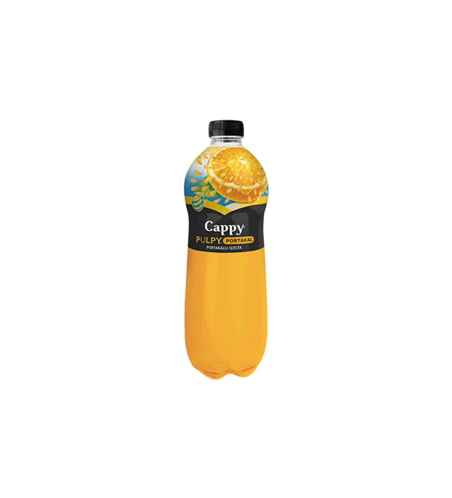 Cappy Pulpy Orange Juice (1 L) x4 Pieces