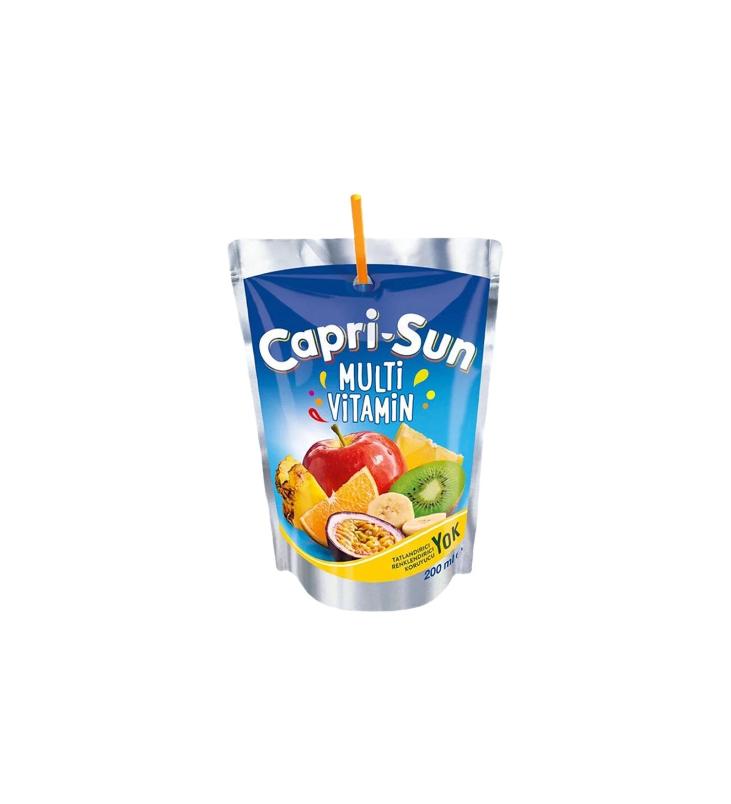Capri - Sun Araz et Multivitamin (200 ml) x8 Pieces