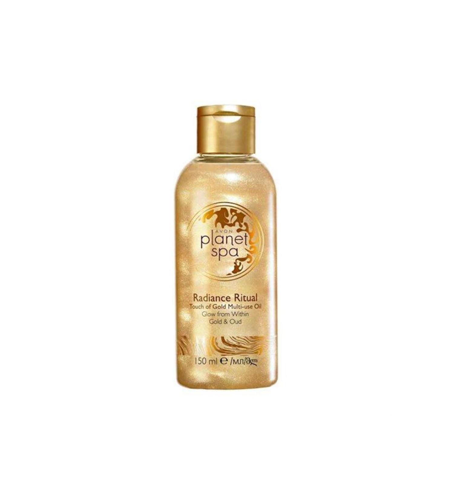 Avon Planet Spa Radiance Ritual Touch Gold Massage Oil 150 ml