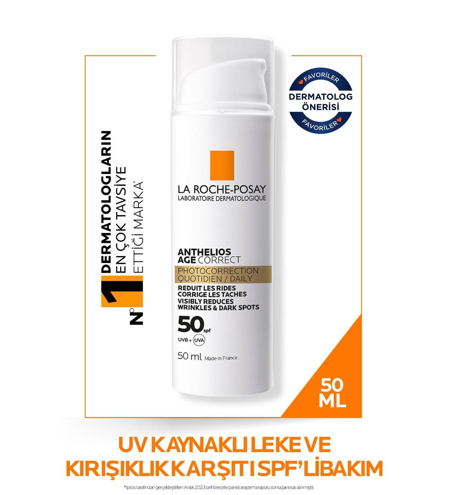 La Roche Posay Sun Cream Protecting Against the Harmful Effects of the Sun Spf50-50 ml Passi.3686 - Buy Online on GoSupps.com