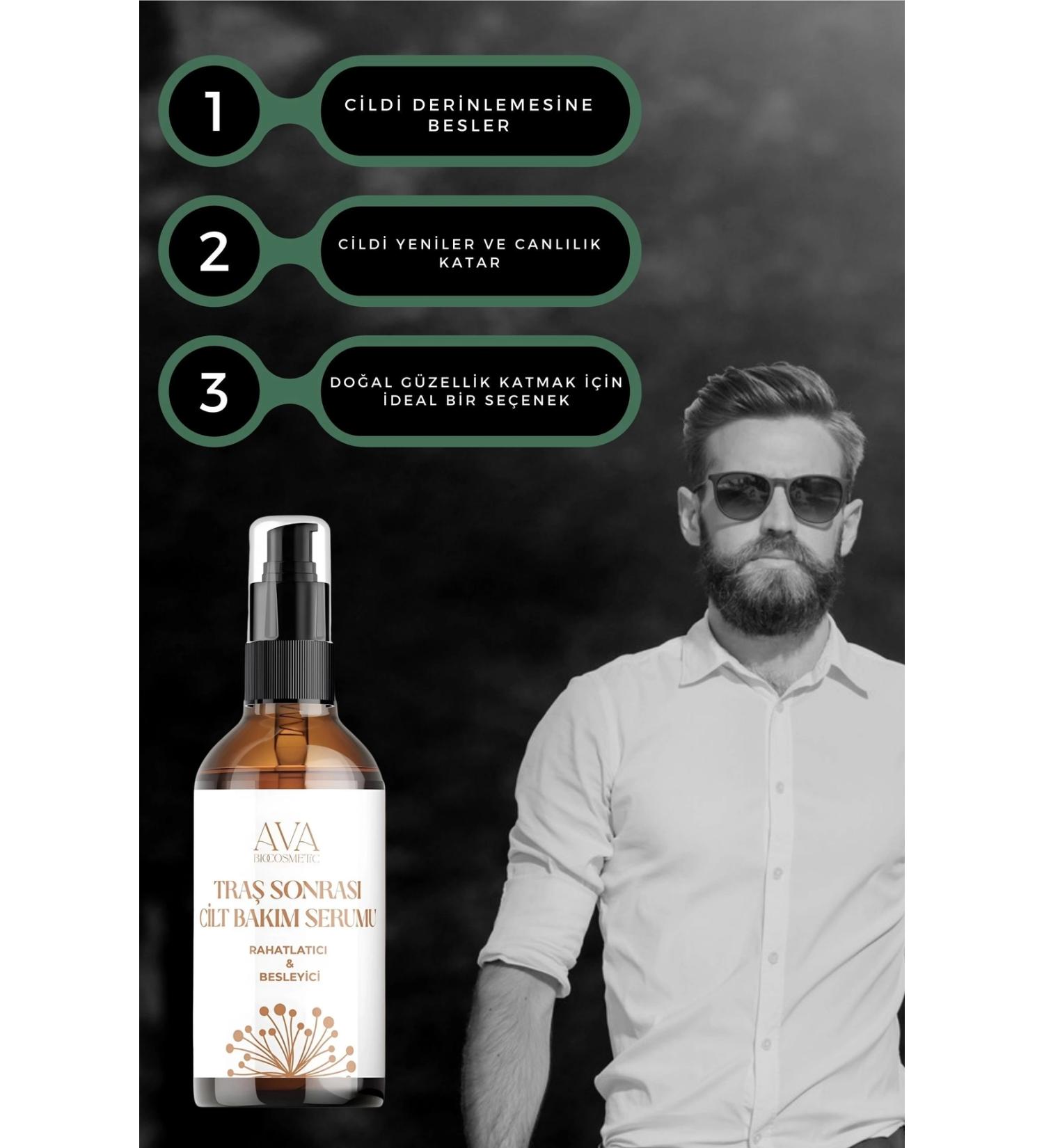 AvA Bio Cosmetics AvA After Shave Skin Care Serum