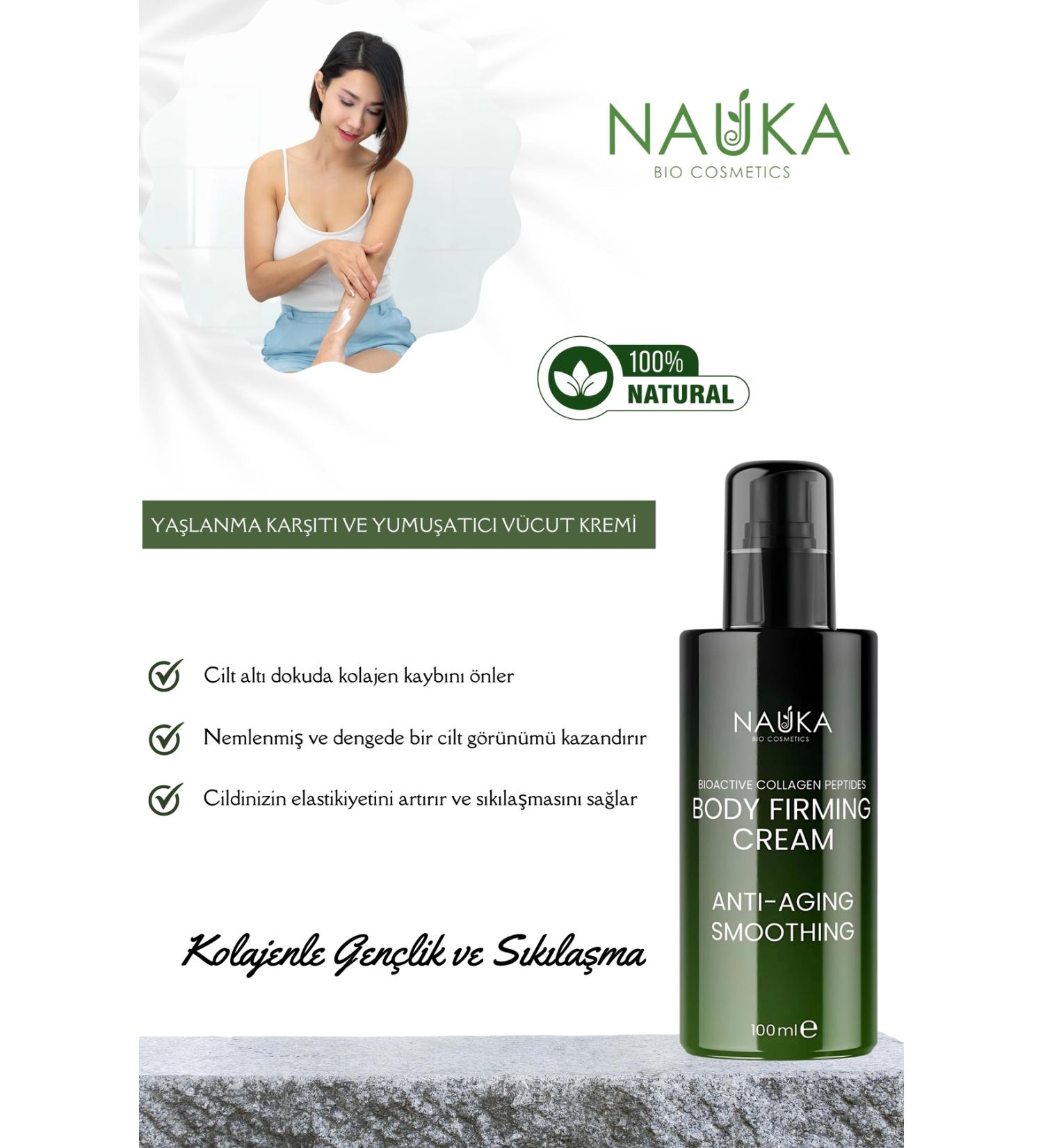 nauka BIOACTIVE COLLAGEN PEPTIDES BODY FIRMING CREAM - Buy Online on GoSupps.com