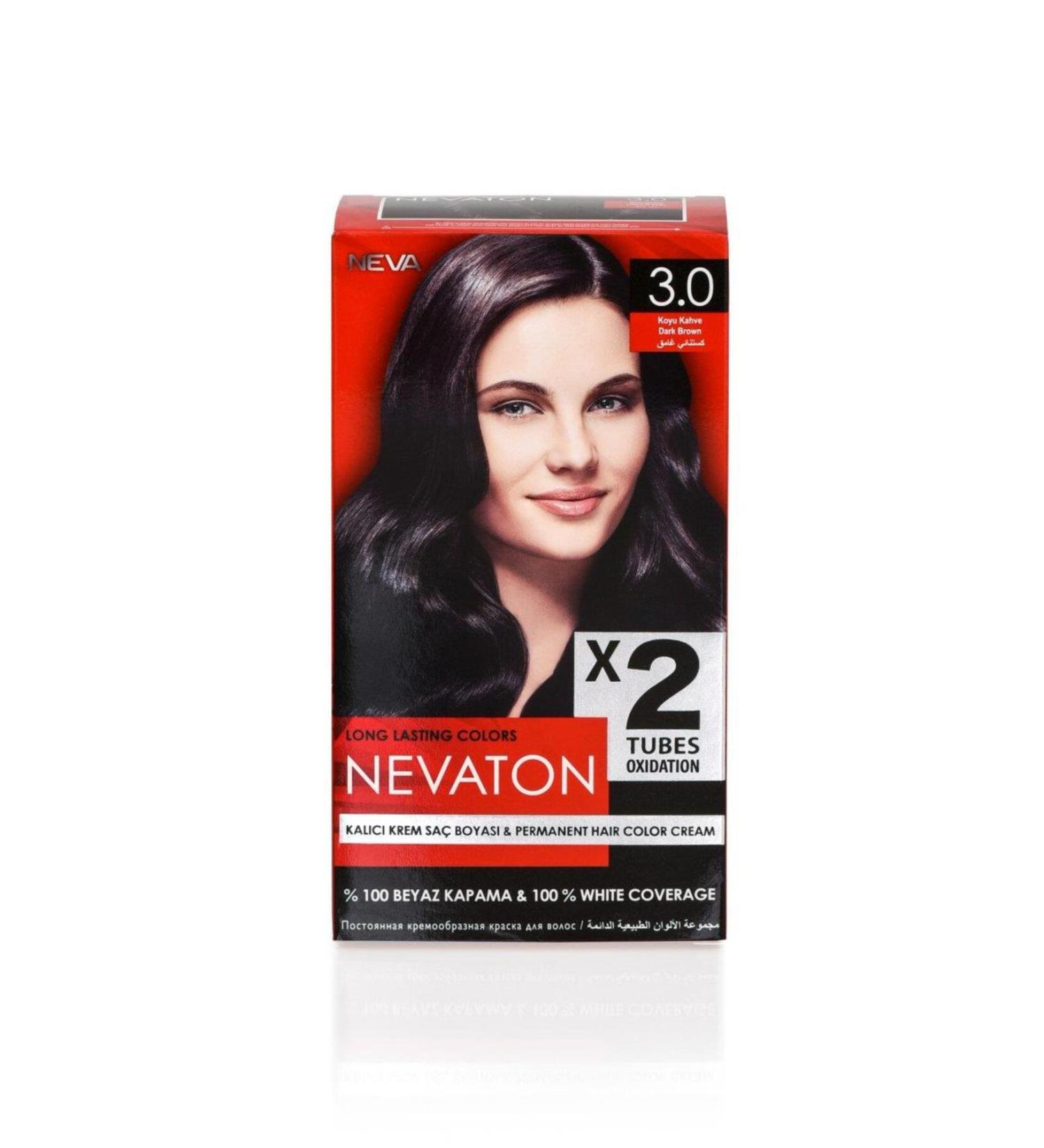 Nevaton 2 Hair Dye 3.0 Dark Brown