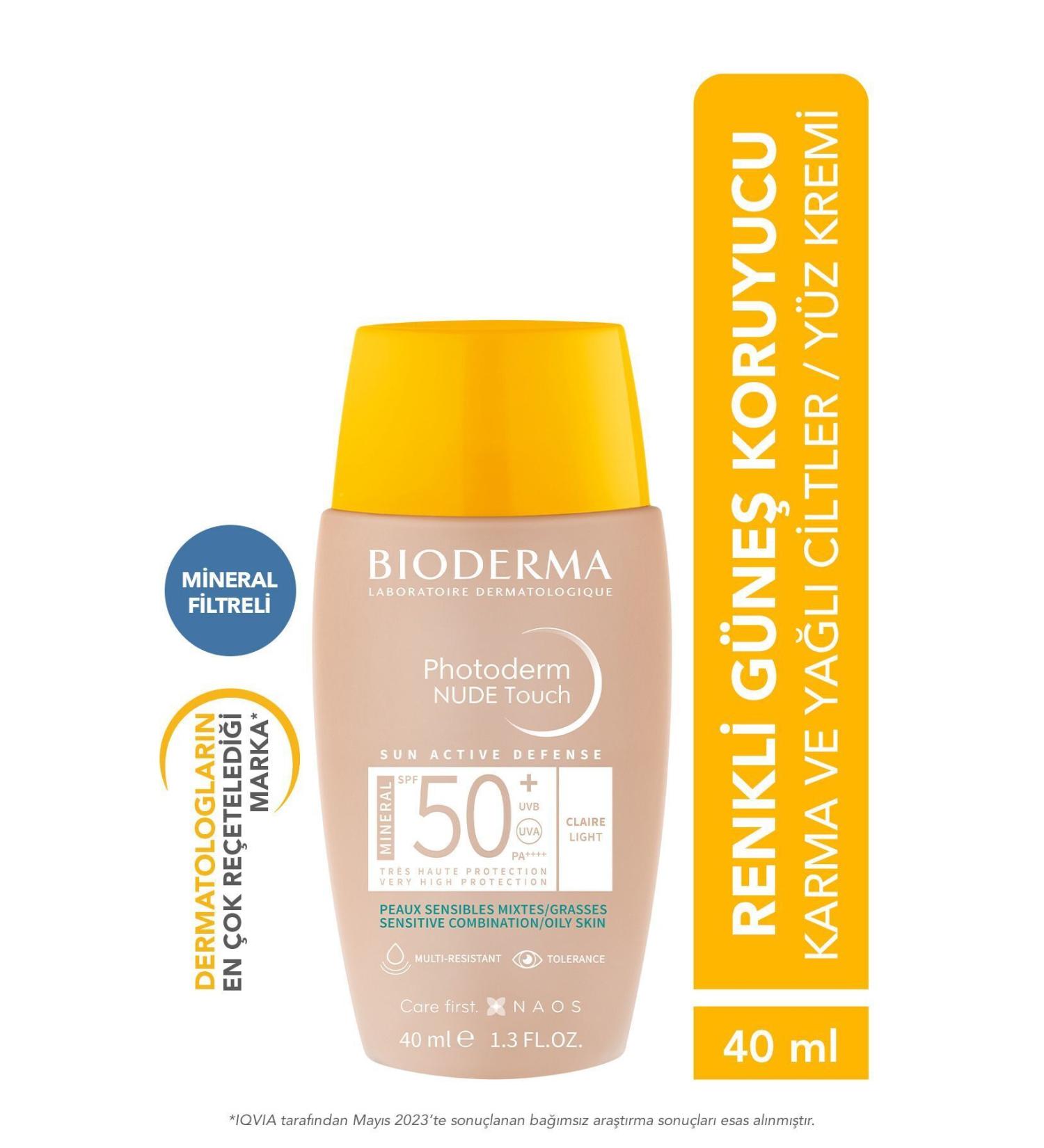 Bioderma Face And Body Cream Protecting From Rays For All Skin Types-spf50+ 40 Ml Passi.3654