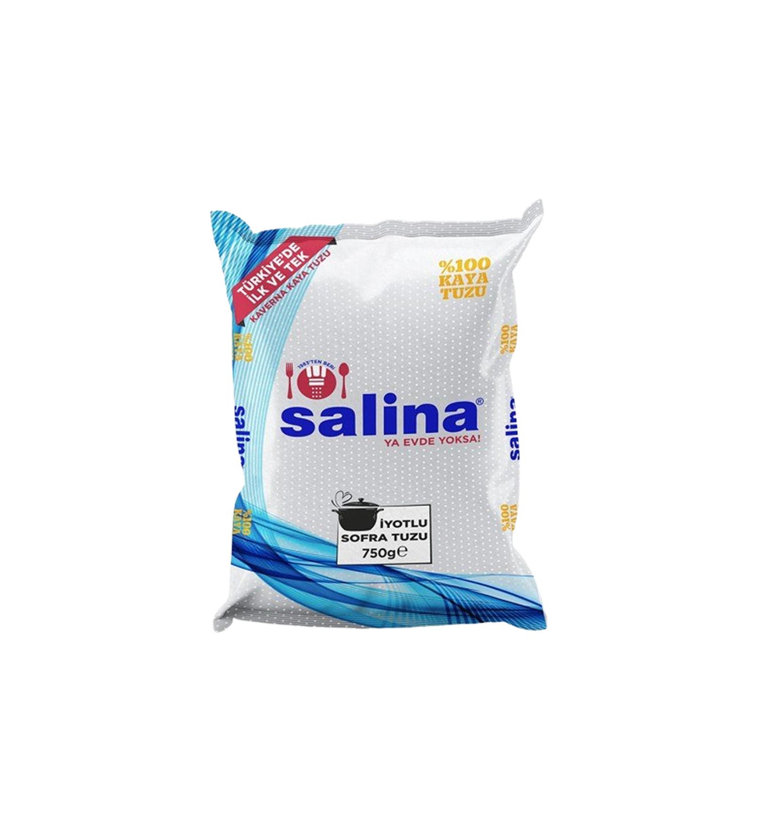Salina Iodized Table Salt (750 g) x4 Pieces