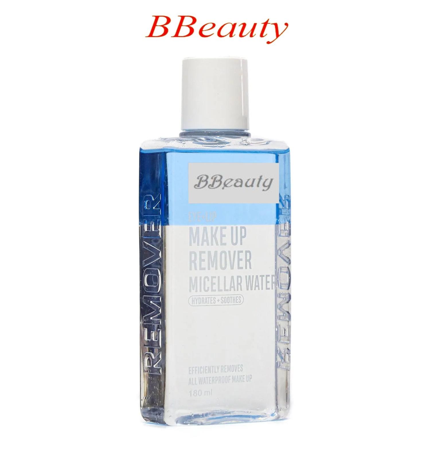 BBeauty Moisturizing and Soothing Dual Phase Face Eye Lip Waterproof Makeup Remover Water 180 ml