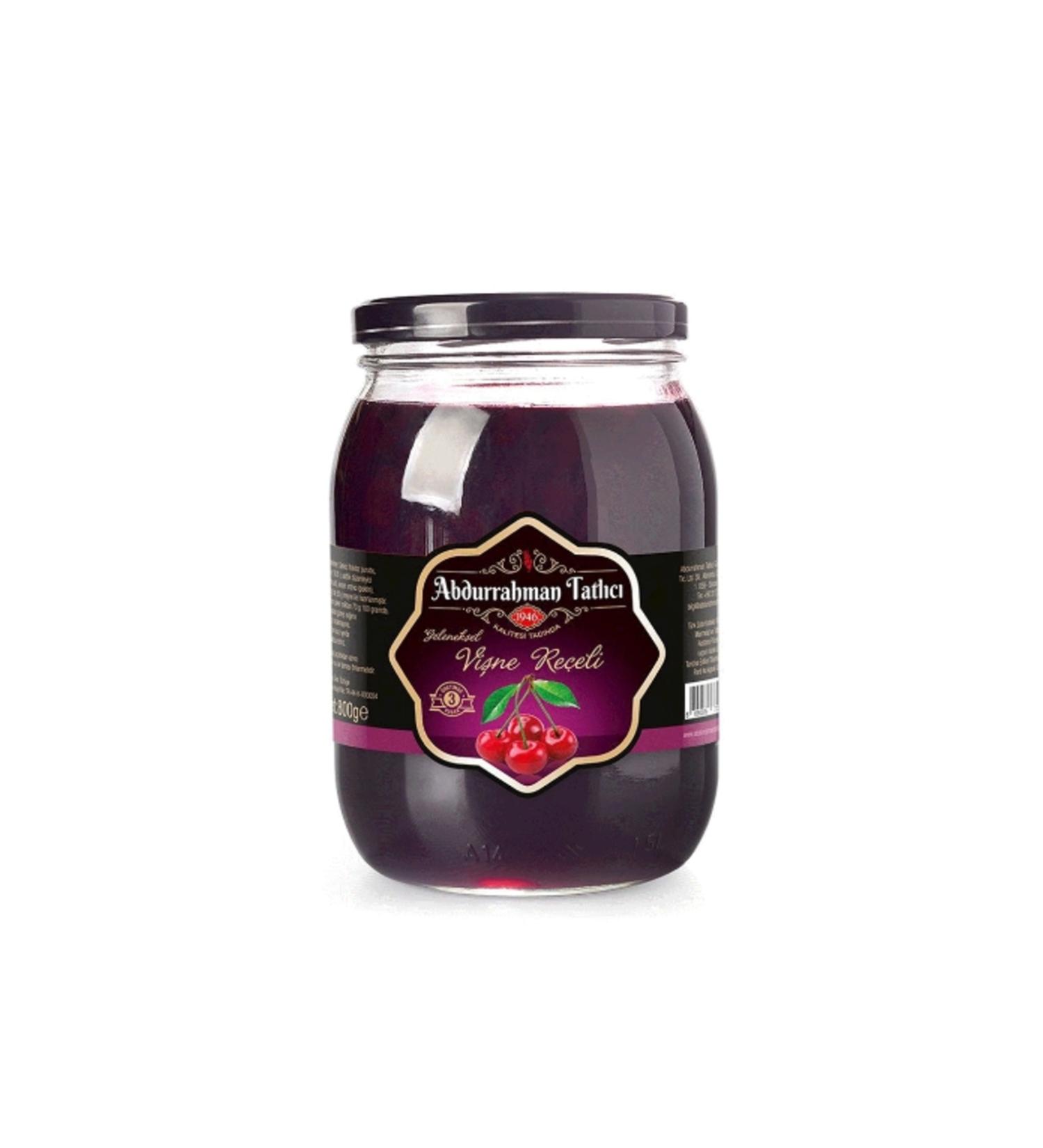 Abdurrahman Tatl c Sour Cherry Jam 1500 Gr. (4 PACK)