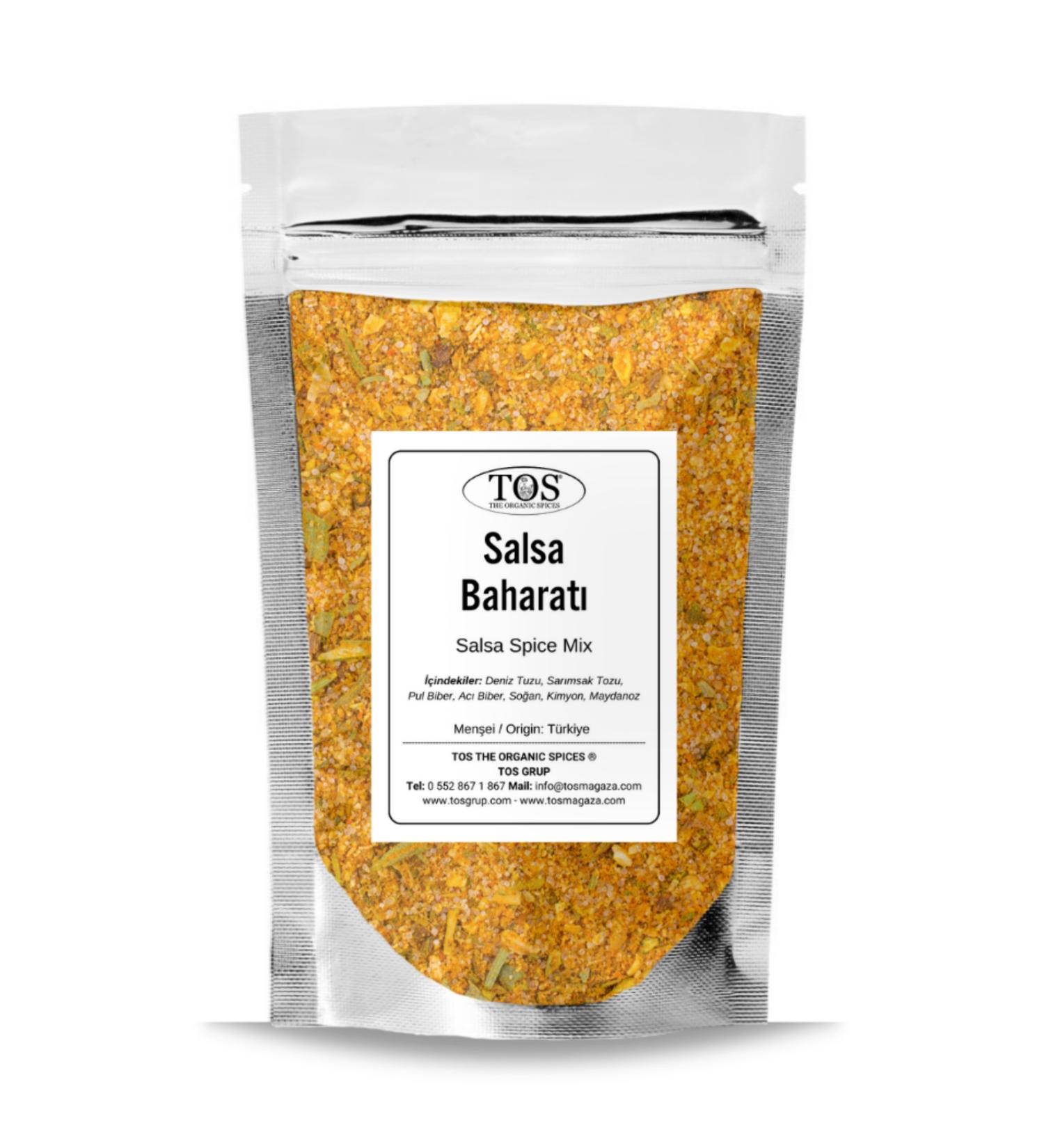 TOS The Organic Spices Salsa Spice 500 gr Salsa Spice Blend - Premium Quality | Spice Mix