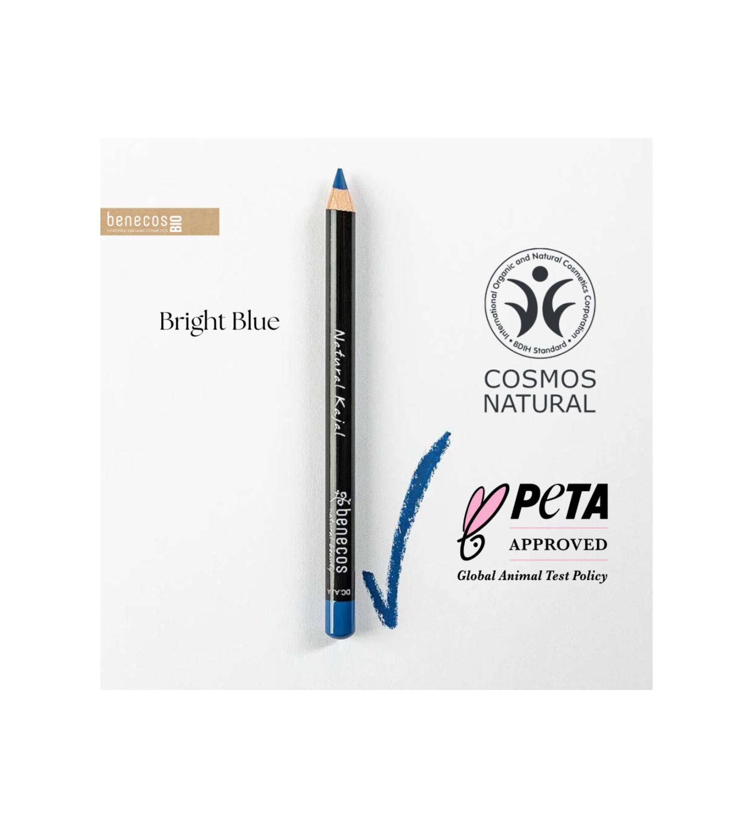benecos Natural Bright Blue Blue Eye Pencil - Buy Online on GoSupps.com