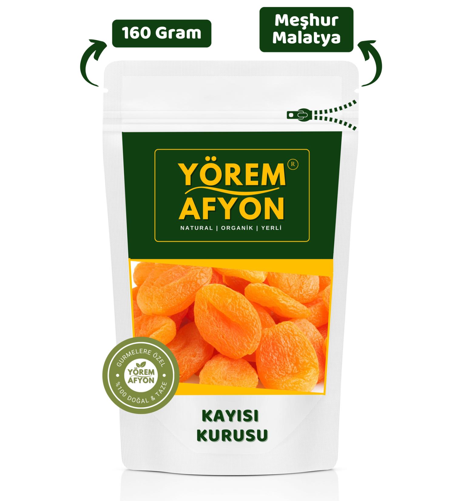 G l ehre Y rem Afyon Famous Malatya Sun Dried Meaty Jumbo Size Vegan Dried Apricots ekerpare | 160Gr. - Buy Online on GoSupps.com