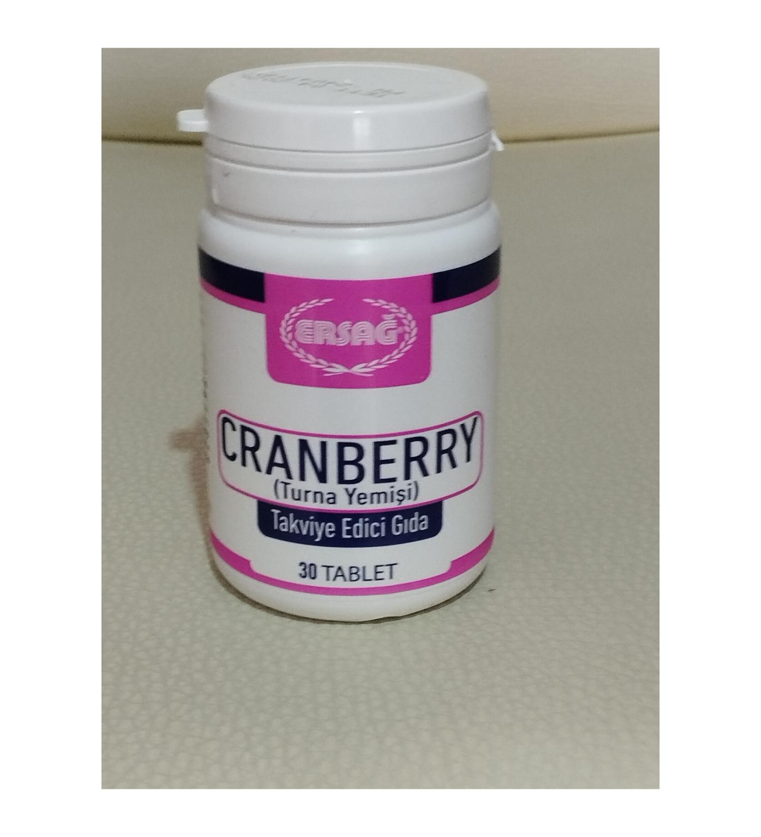 Ersa ERSA CRANBERRY Cranberry Food Supplement (30 Tablets)