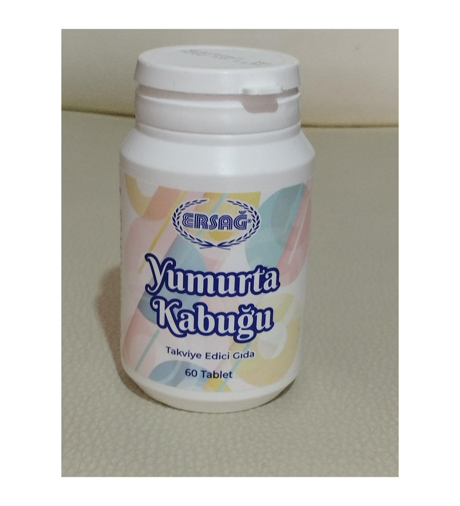 Ersa ERSA EGGSHELL Supplementary Food (60 tablets)