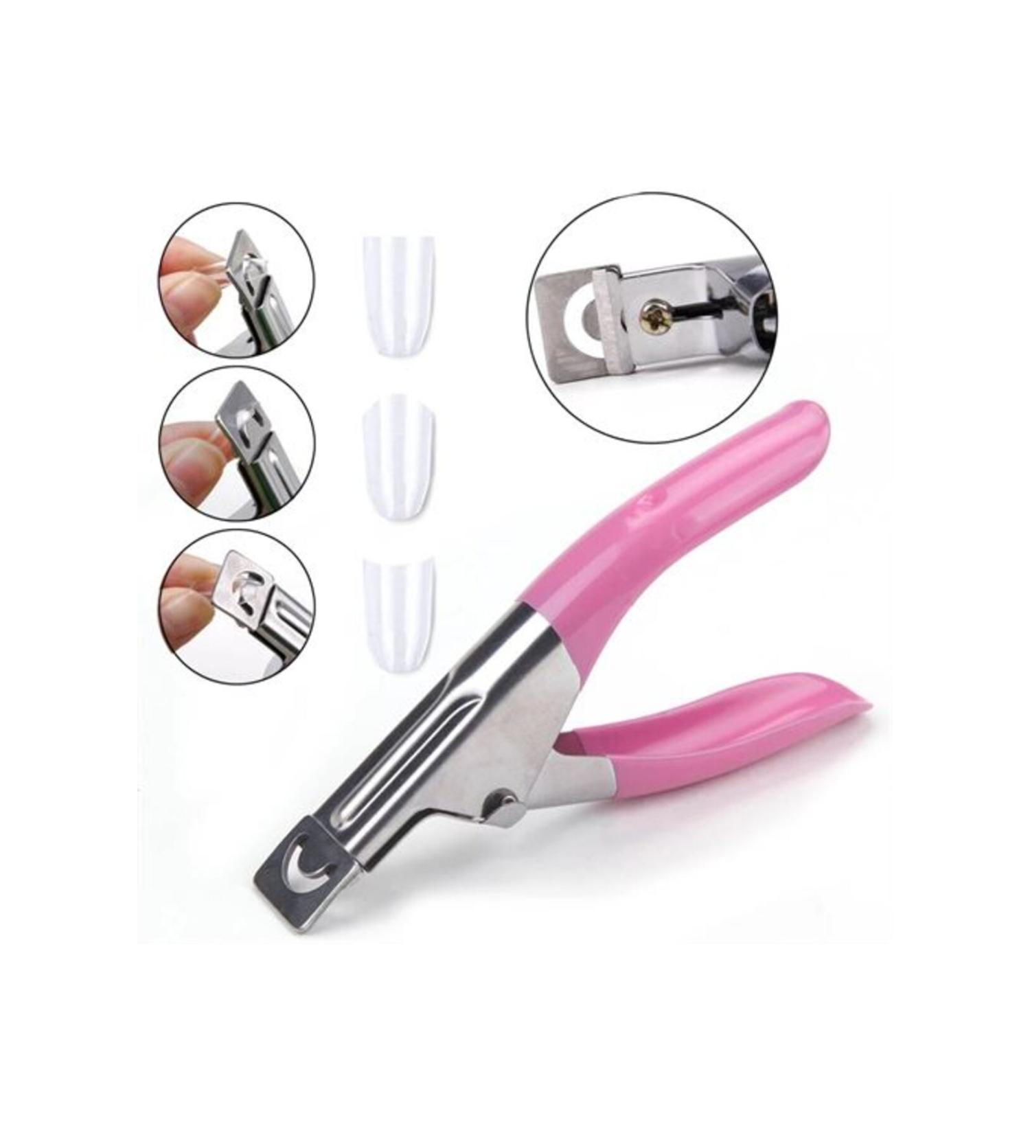libescarf Blanc 3 Models False Nail Cutter