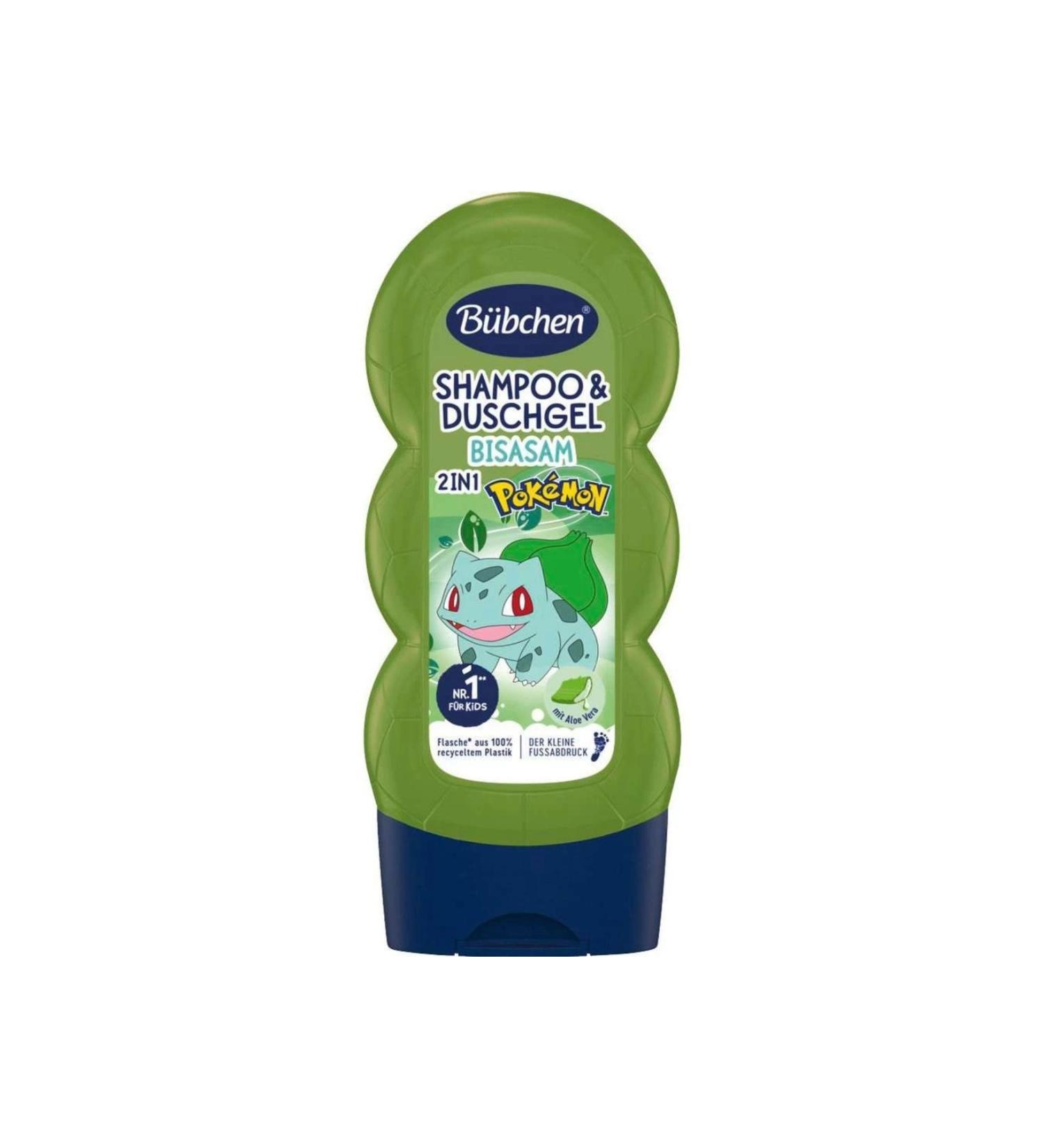 B bchen Kids Shampoo & Shower Gel 2 In 1 Pokemon Bulbasaur 230 ml - Buy Online on GoSupps.com