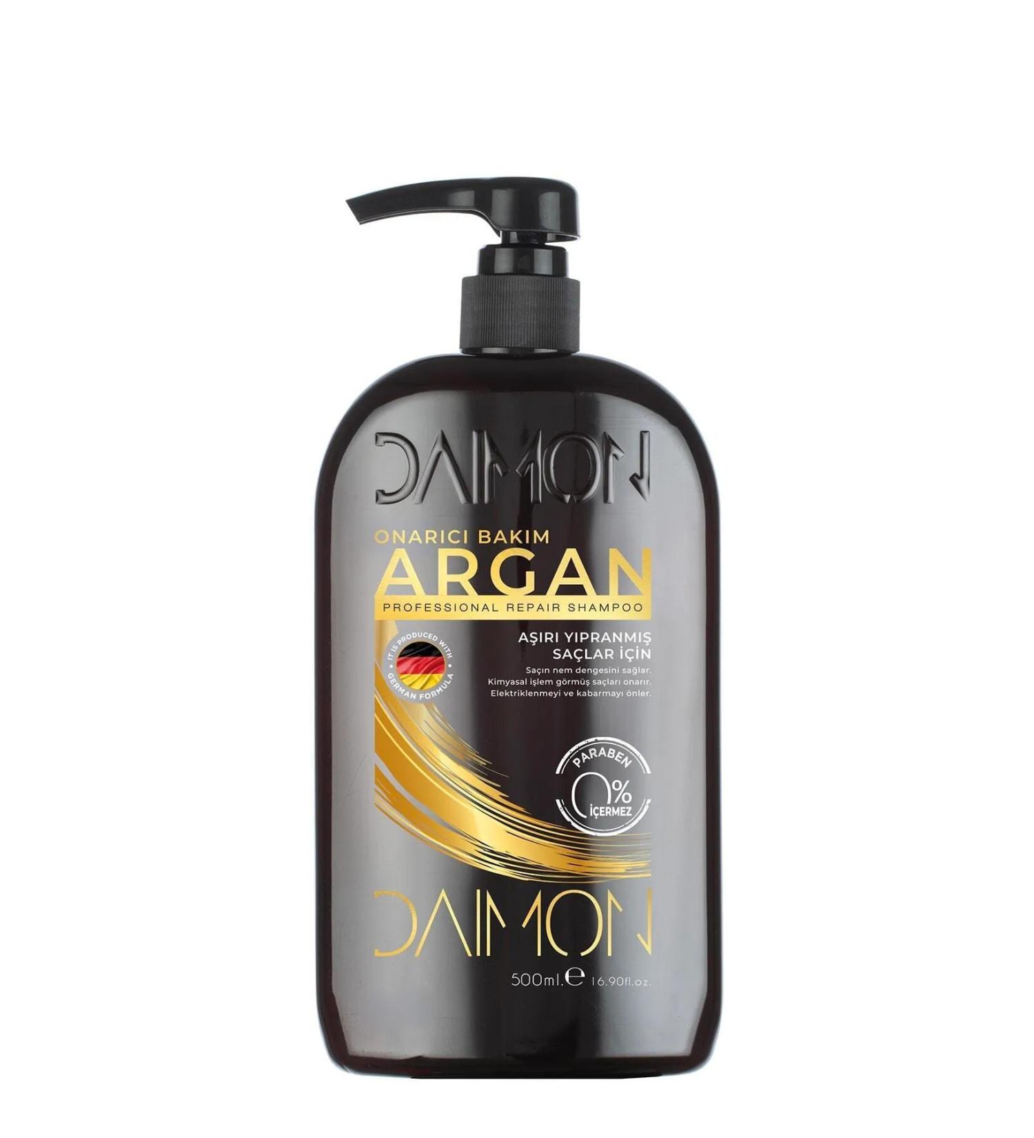 Cosmolac DAIMON ARGAN CARE SHAMPOO FOR EXTREMELY DAMAGED HAIR 500ML.