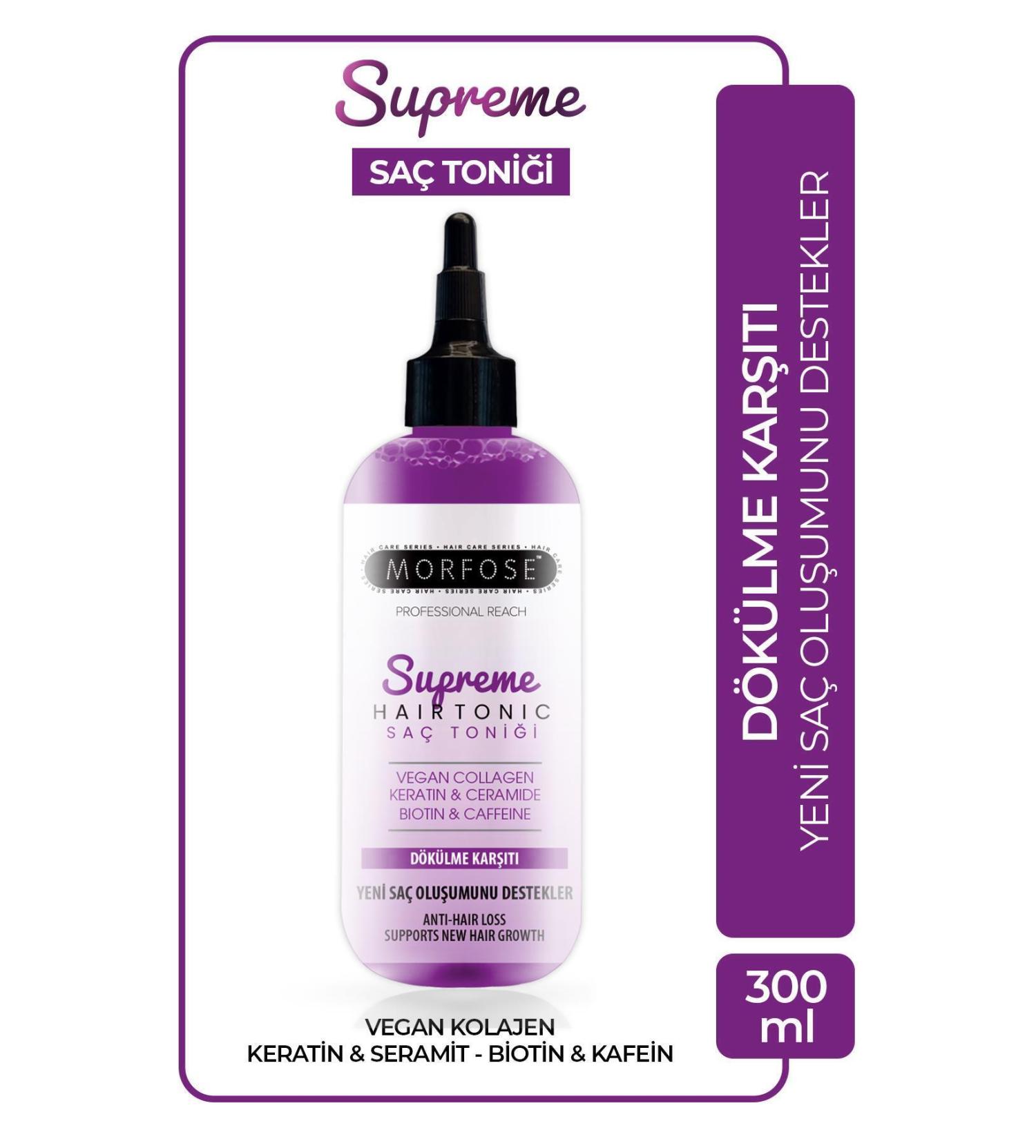 Morfose SUPREME VEGAN COLLAGEN CONTAINING ANTI-LOSS HAIR TONIC 300 ML D.CENTER460