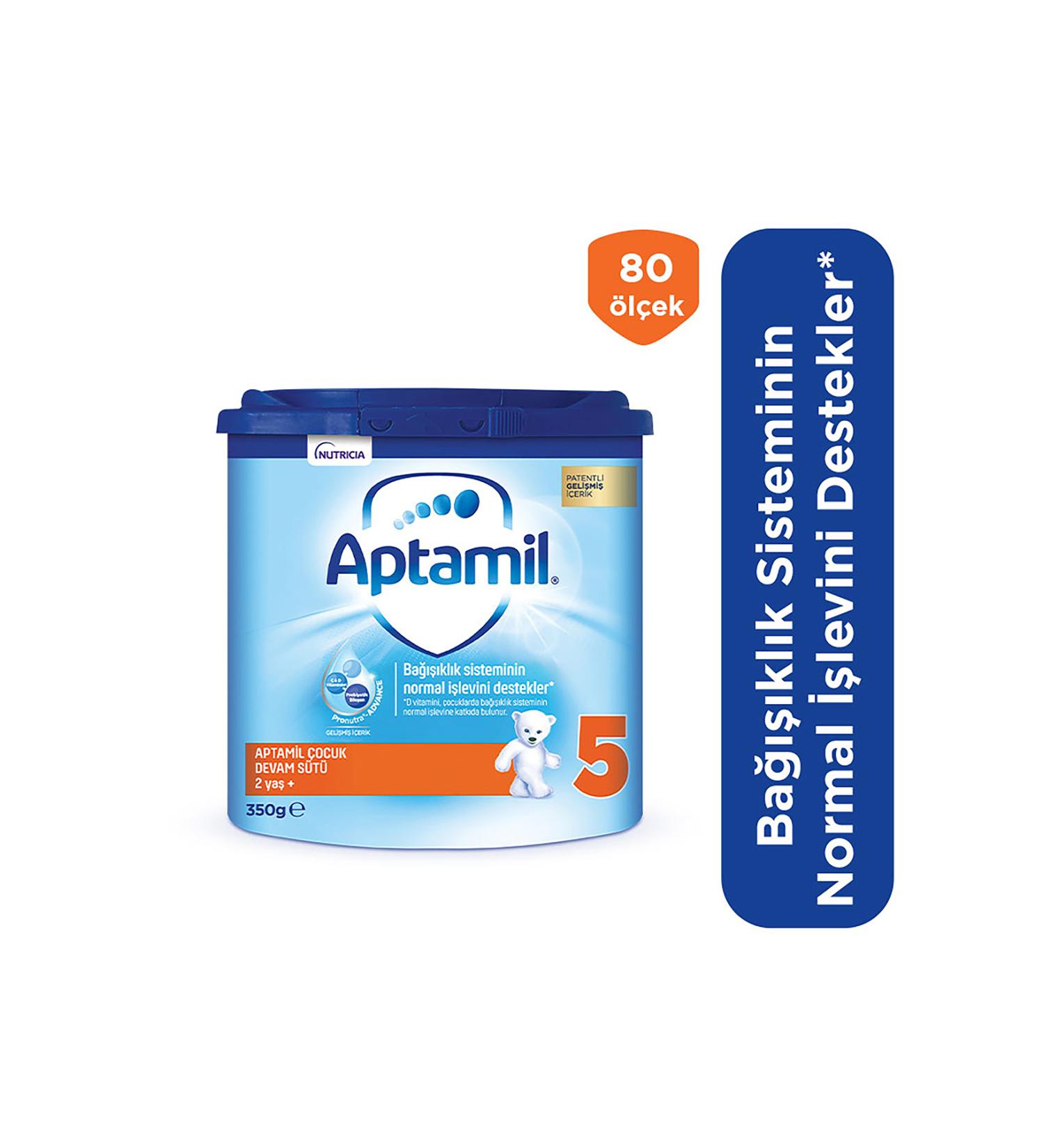 Aptamil 5 Child Follow-On Milk 350 G 2 Years Smart Box - Buy Online on GoSupps.com