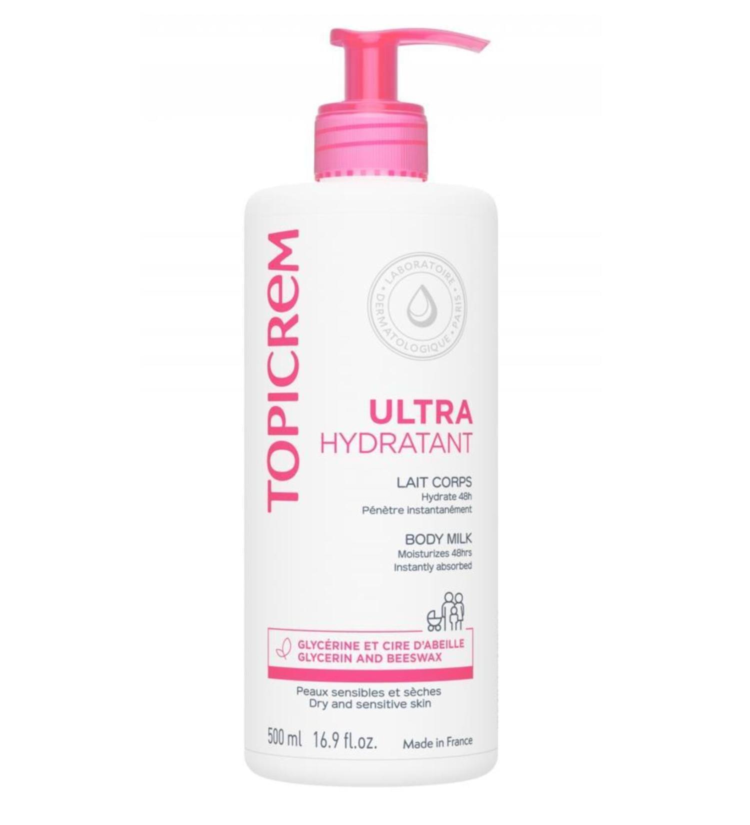 Topicrem Ultra Hydratant Body Milk 500 ml