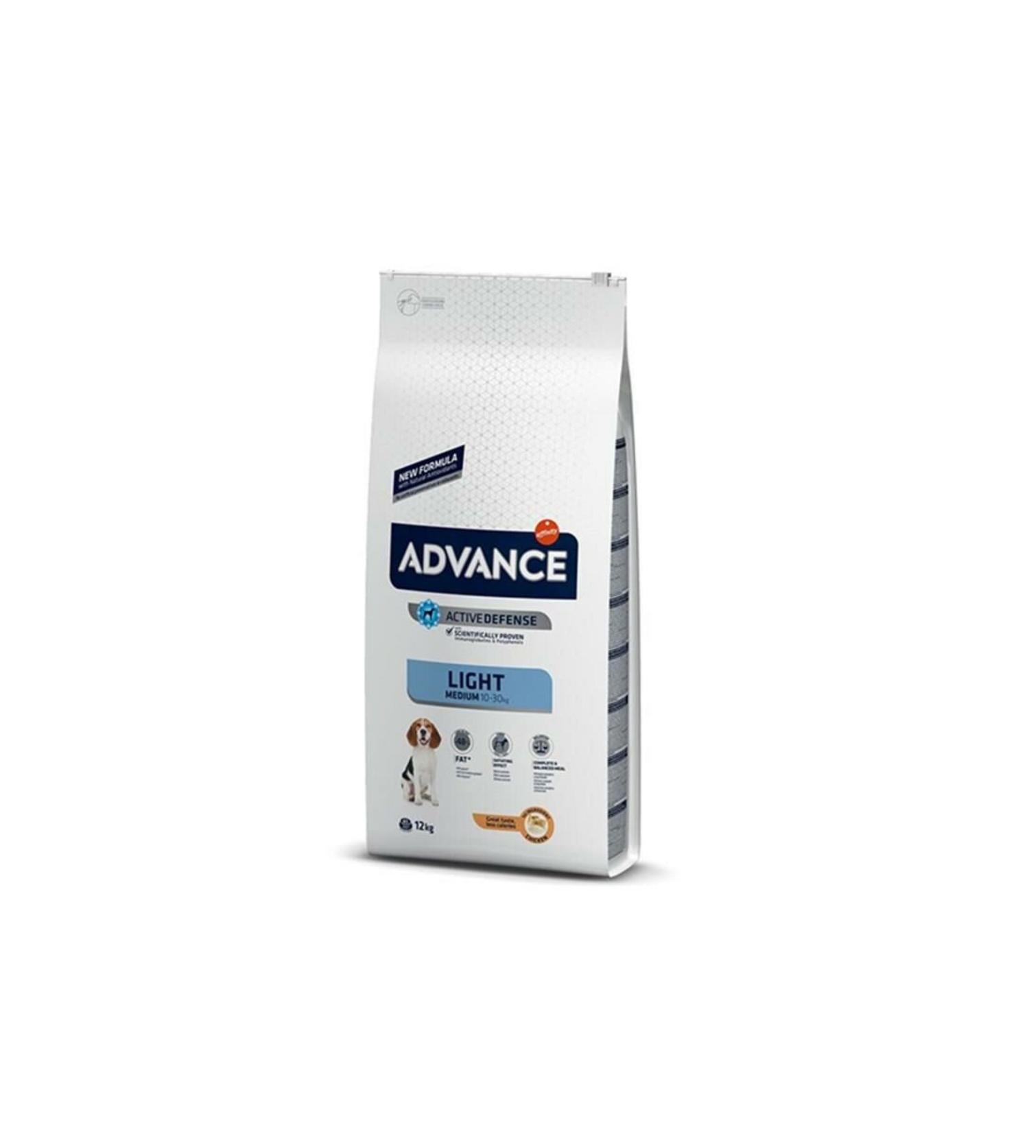 Advance Light Chicken and Rice Medium Breed Adult Dog Food 3Kg - Petshopundan