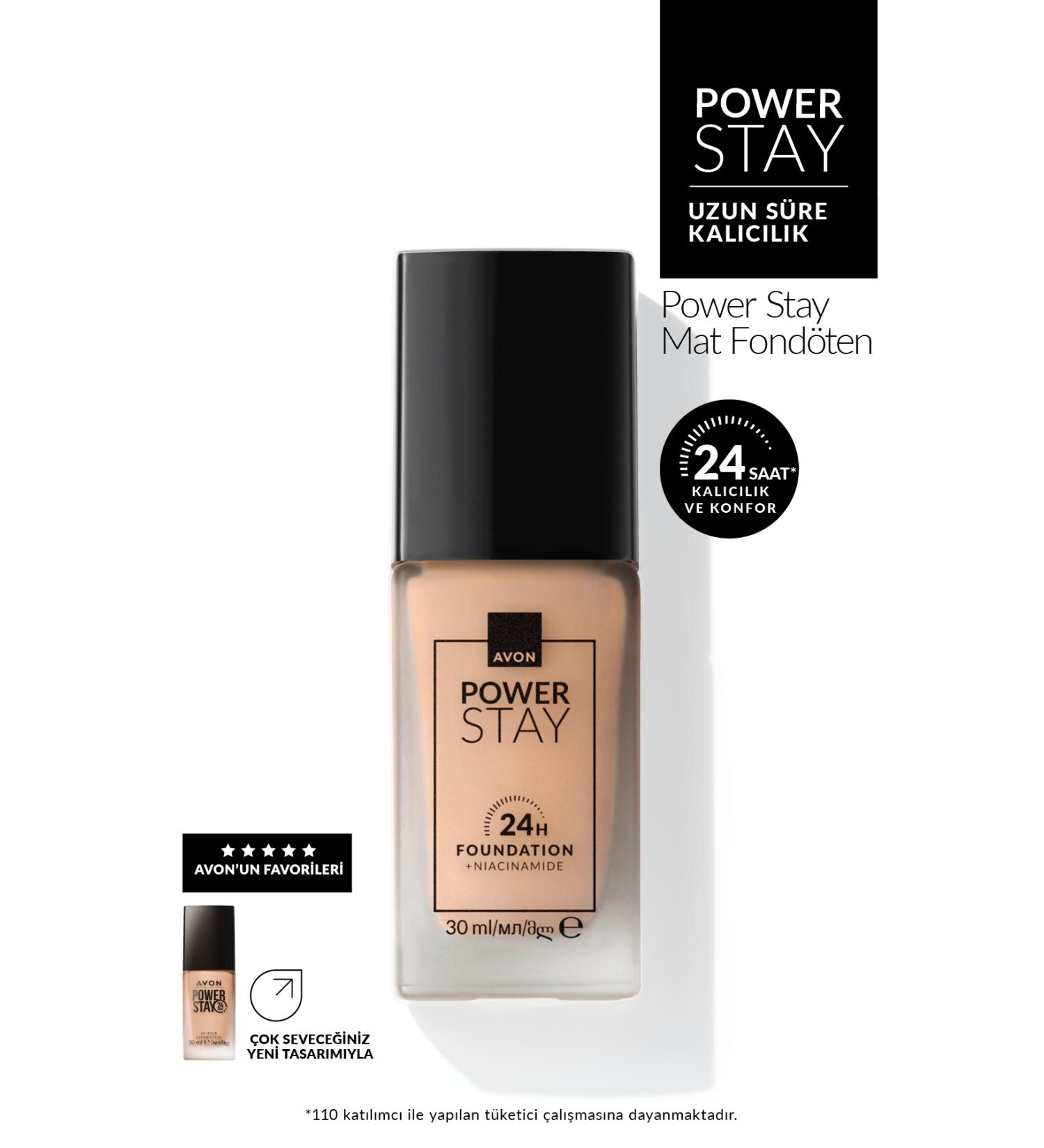 Avon Power Stay Matte Foundation-125G WARM IVORY - Buy Online on GoSupps.com