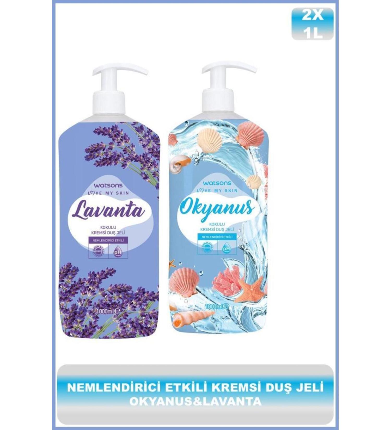 Watsons Creamy Shower Gel That Revitalizes Skin and Provides a Feeling of Renewal with Every Shower - Lavender Ocean eleg.377