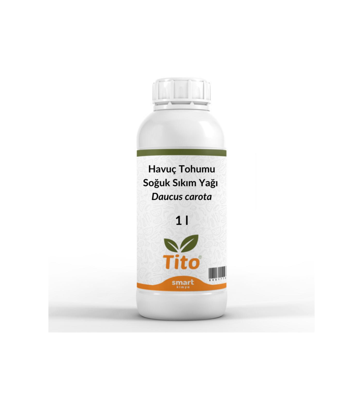 Tito Carrot Seed Cold Pressed Oil Daucus Carota 1 Liter