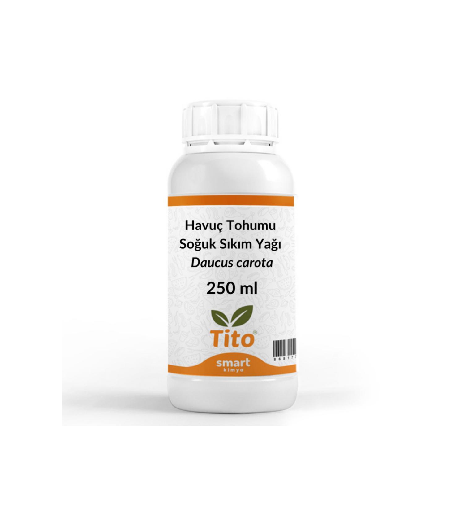 Tito Carrot Seed Cold Pressed Oil Daucus Carota 250 ml - Buy Online on GoSupps.com