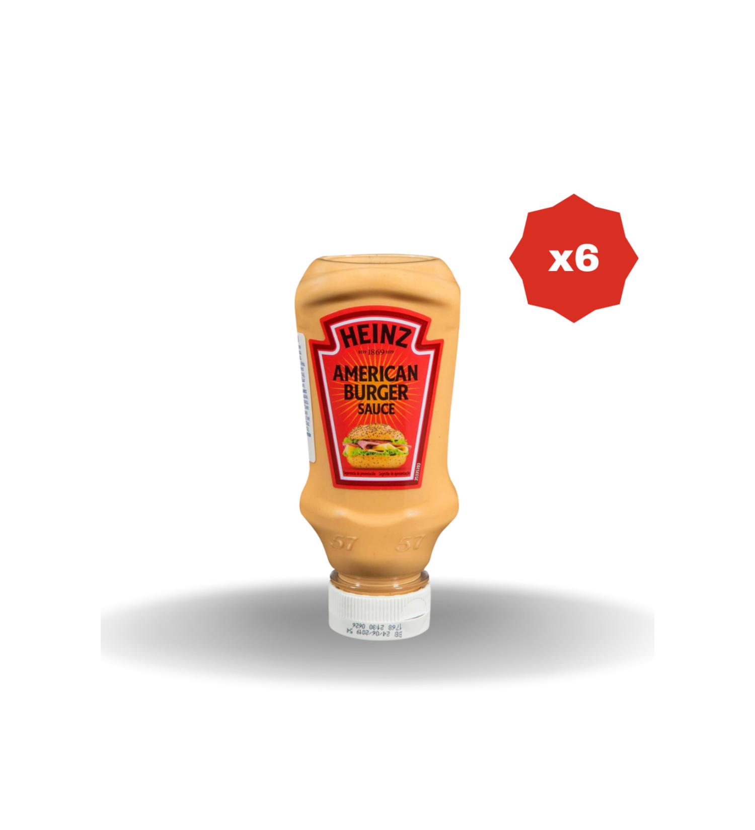 Heinz HEINZ AMERICAN BURGER SAUCE 235 GR X 6 PIECES