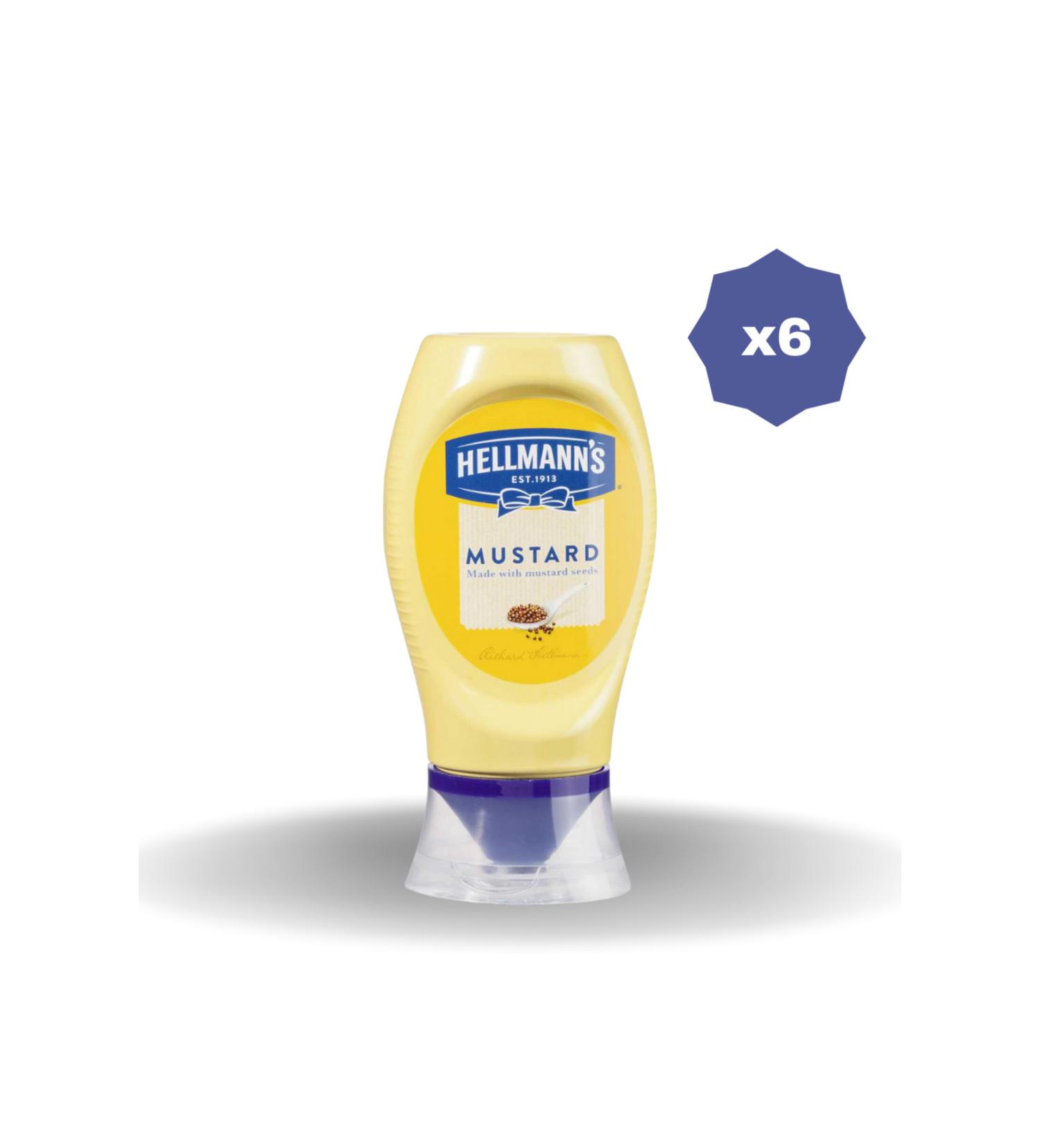 Hellmann's HELLMAN'S MUSTARD 250 GR X 6 PIECES