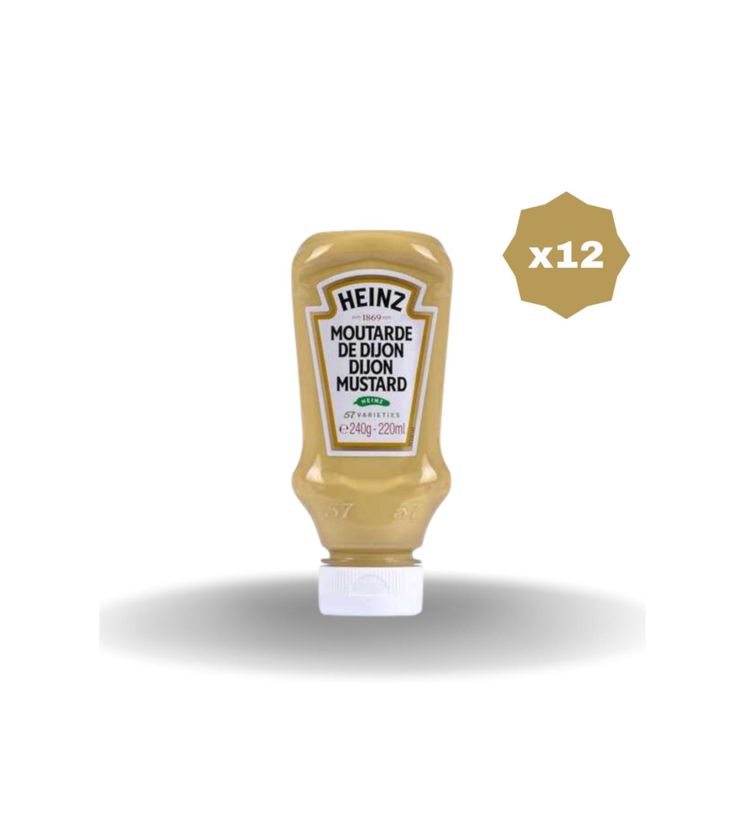 Heinz HEINZ MUSTARD DIJON 240 GR X 12 PIECES