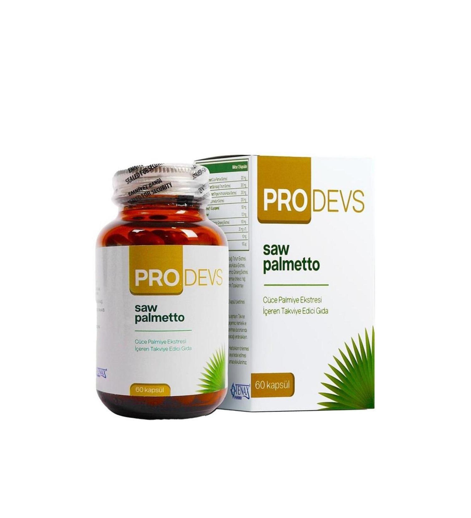 Tenax Pharma Prodevs 60 Capsules - Saw Palmetto