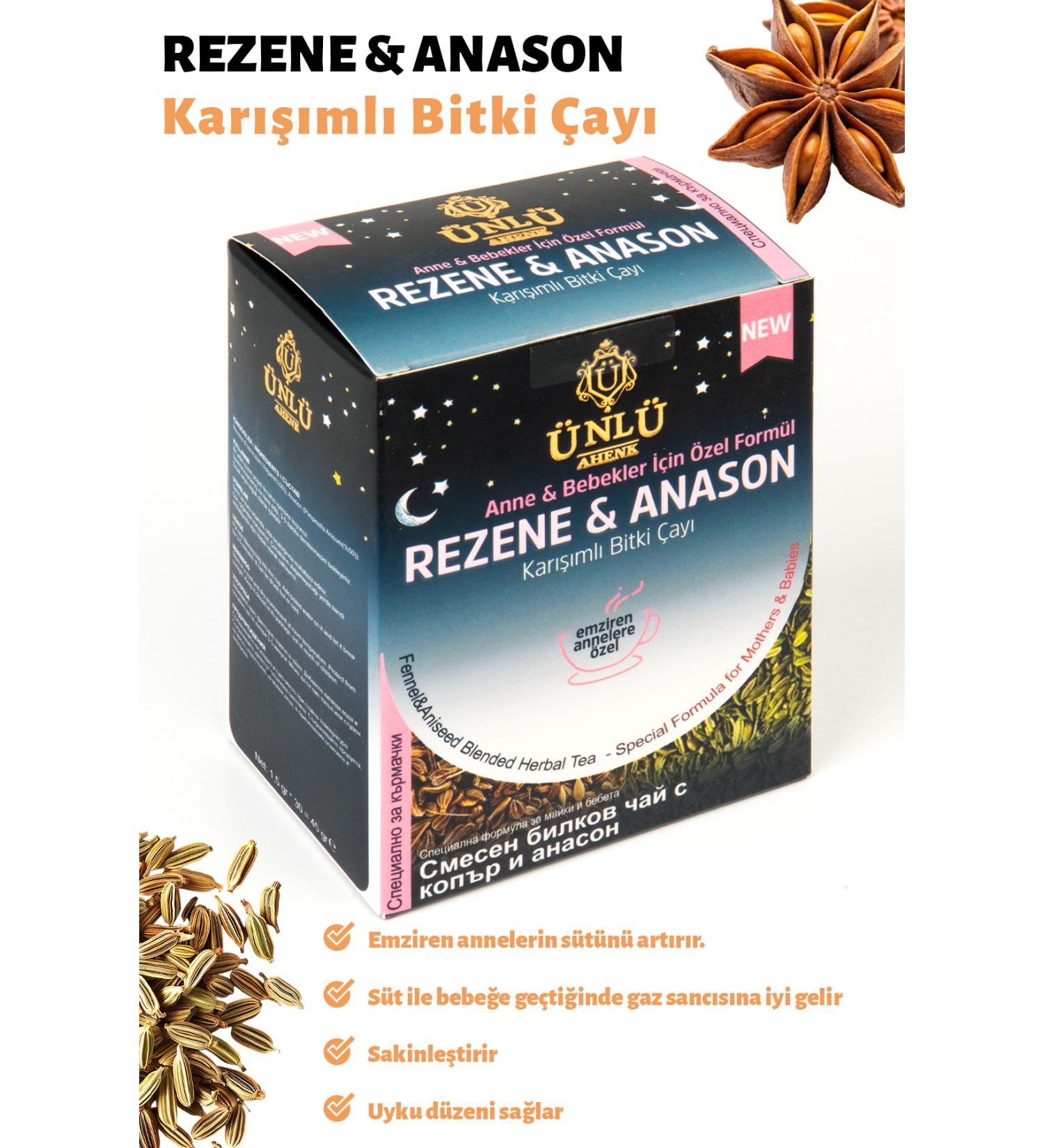 Famous Harmony - 3 Pieces Fennel & Anise Mixed Herbal Tea