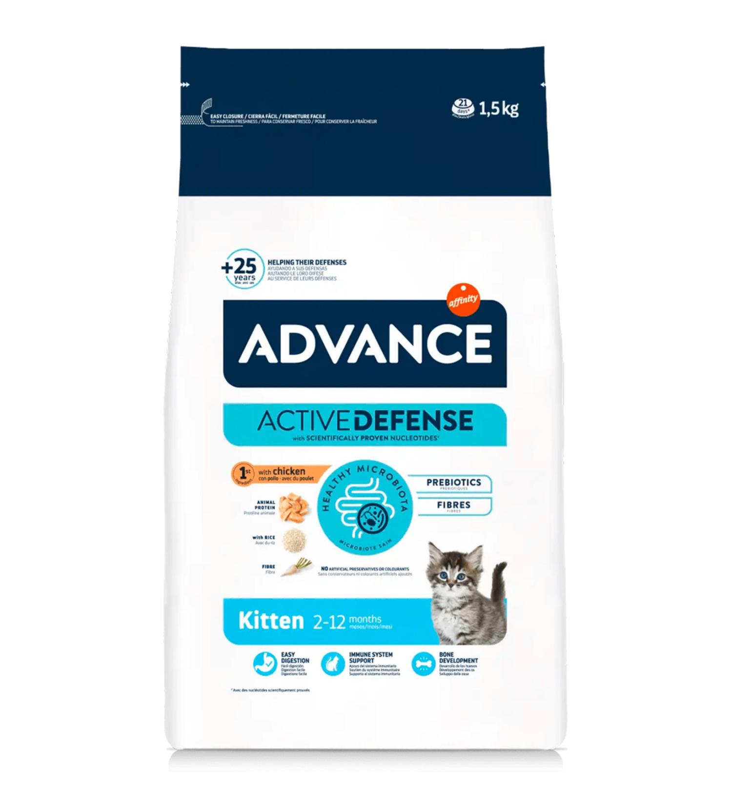 Advance Kitten Chicken and Rice Kitten Food 1.5 Kg