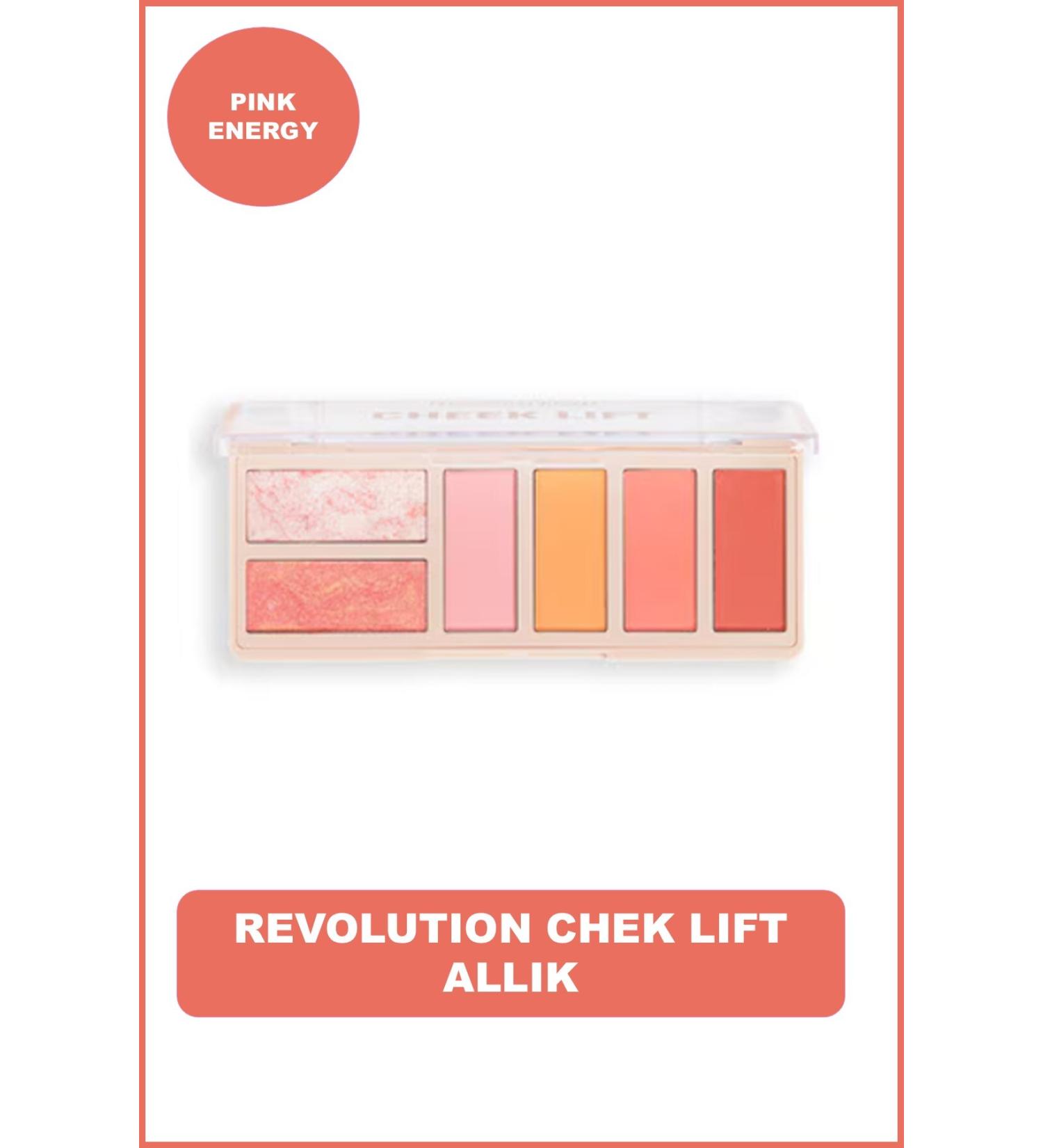 Revolution Cheek Lift Palette Pink Energy - Blush and Bronzer Palette BeNa. - Buy Online on GoSupps.com