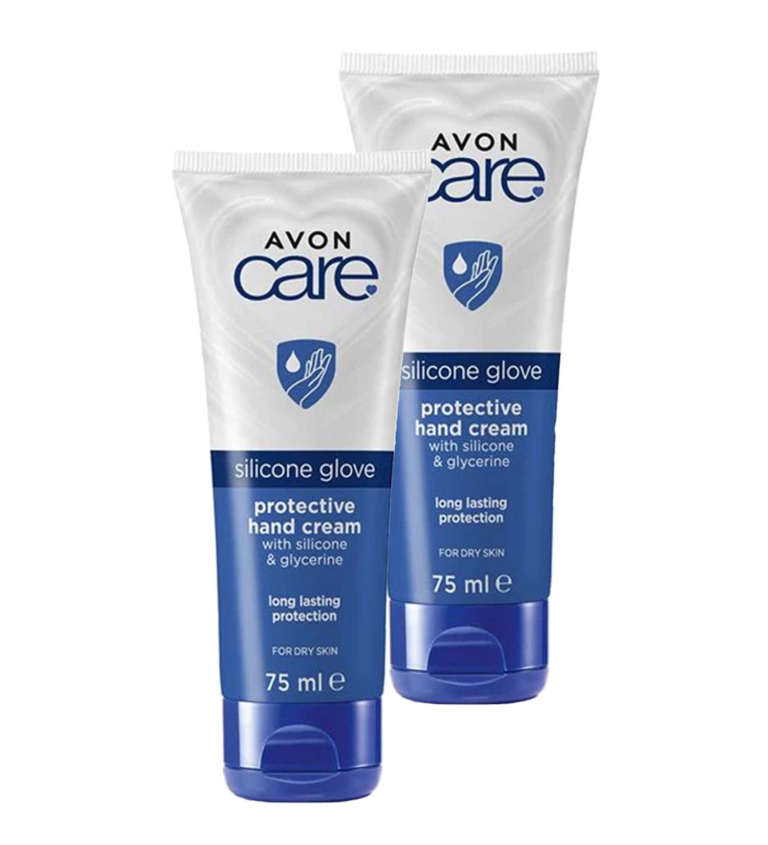 Avon Care Silicone and Glycerin Hand Cream 75 Ml. Duo Set