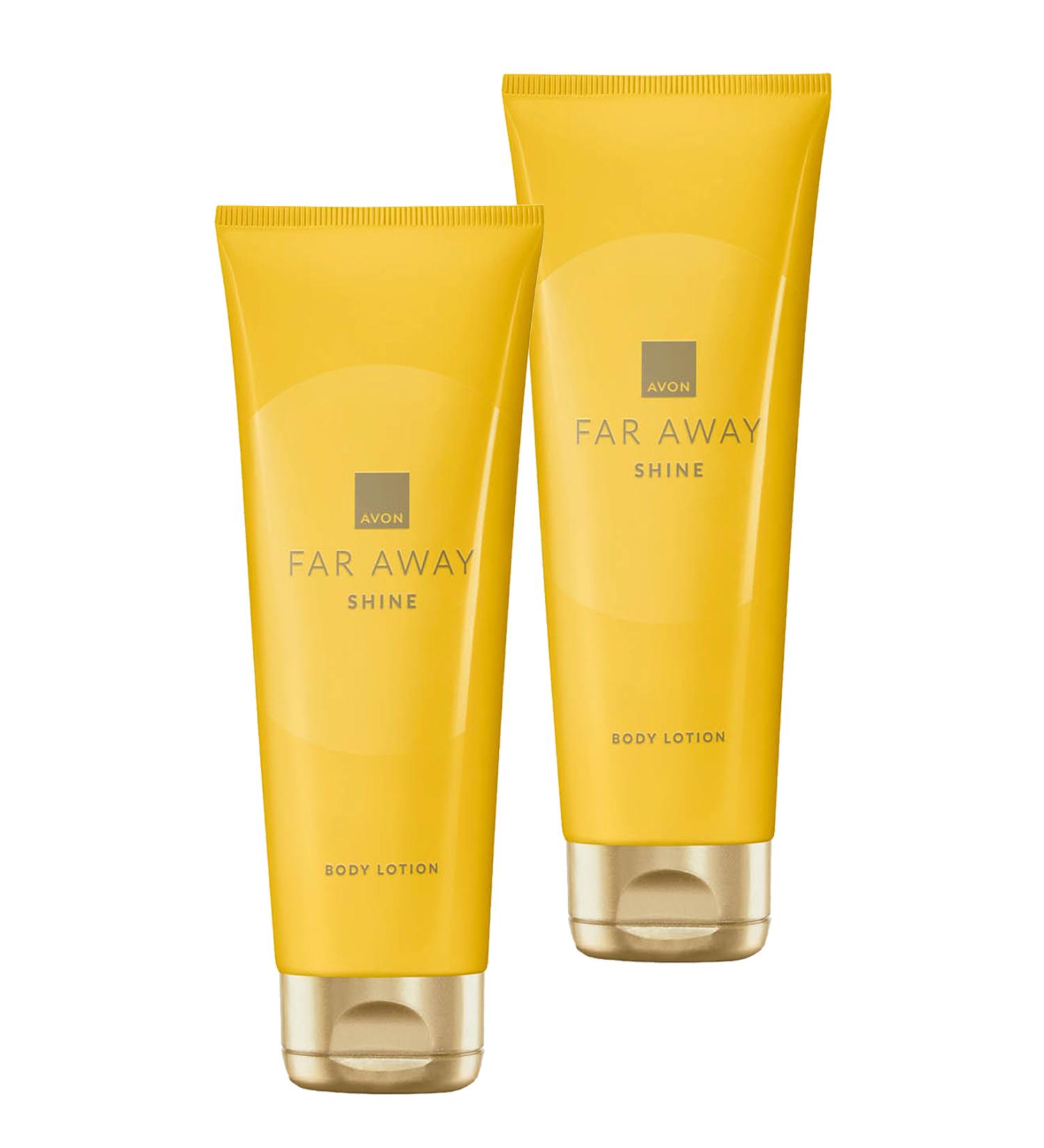 Avon Far Away Shine Body Lotion 125 Ml. Duo Set - Buy Online on GoSupps.com