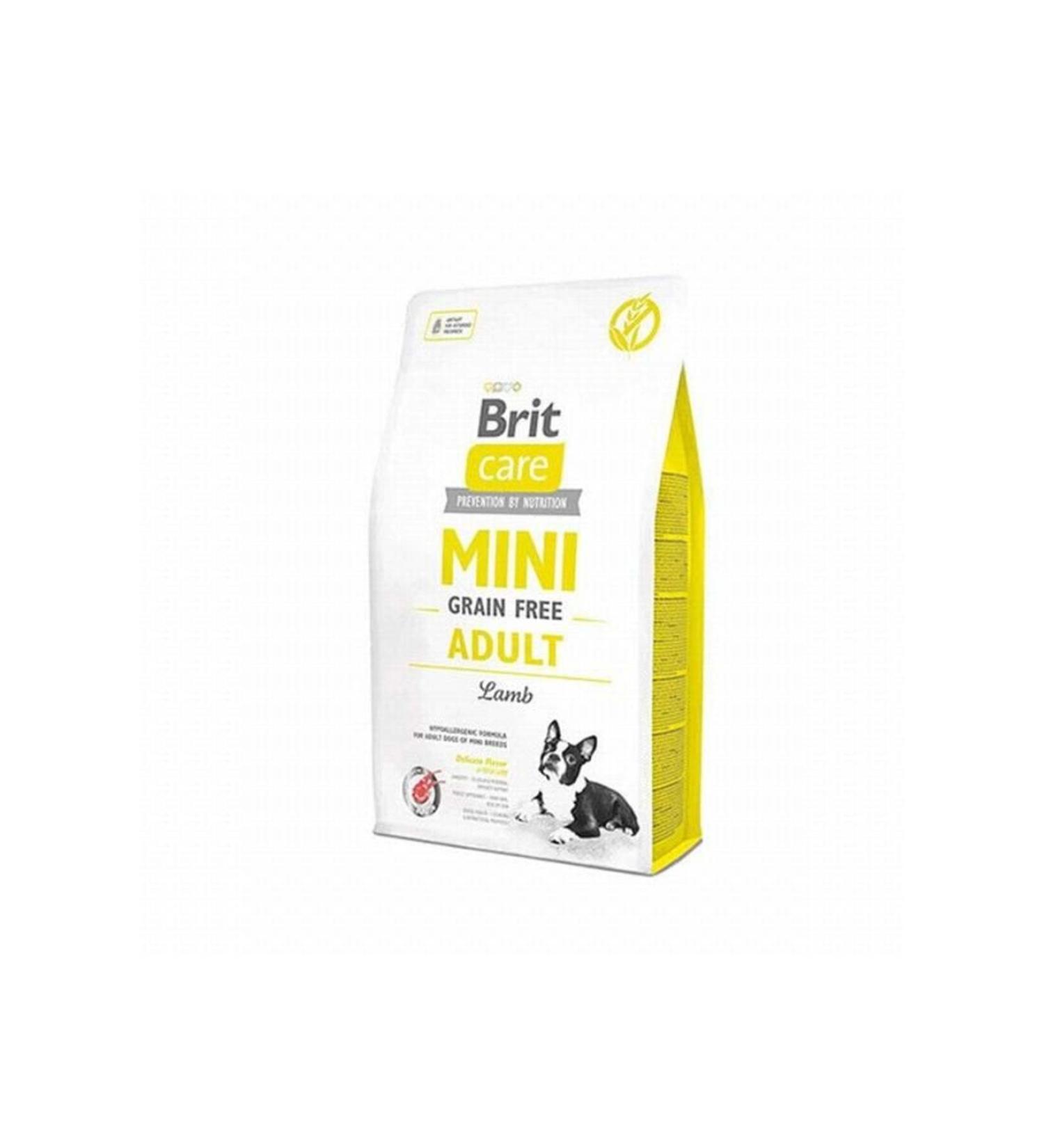Brit Care Mini Adult Lamb Small Breed Grain Free Adult Dog Food 2 Kg - Petshopundan