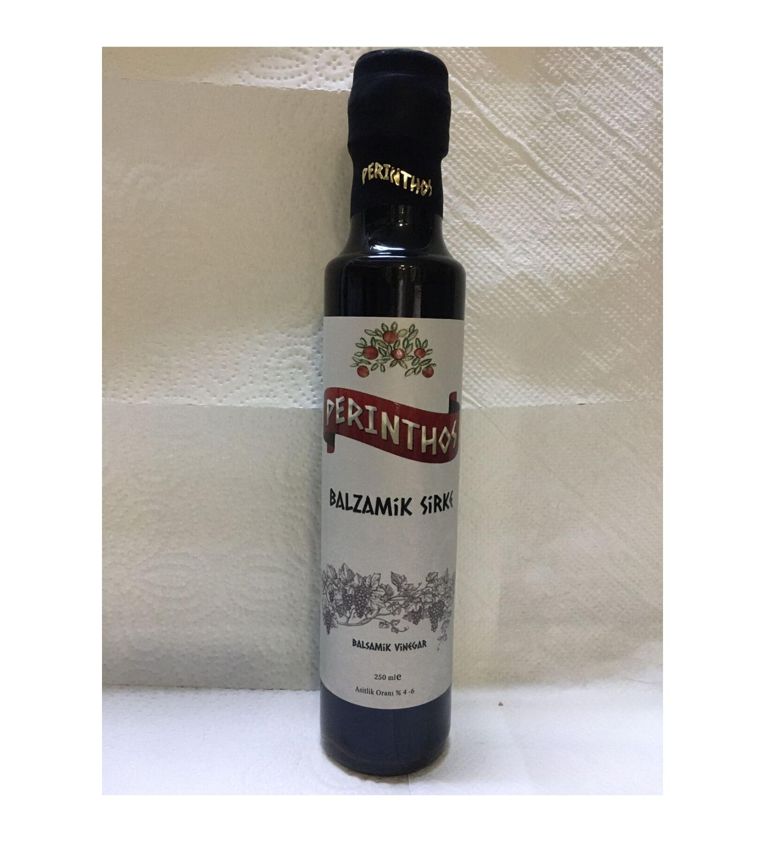 Perinthos Balsamic Vinegar 250 ml Glass Bottle