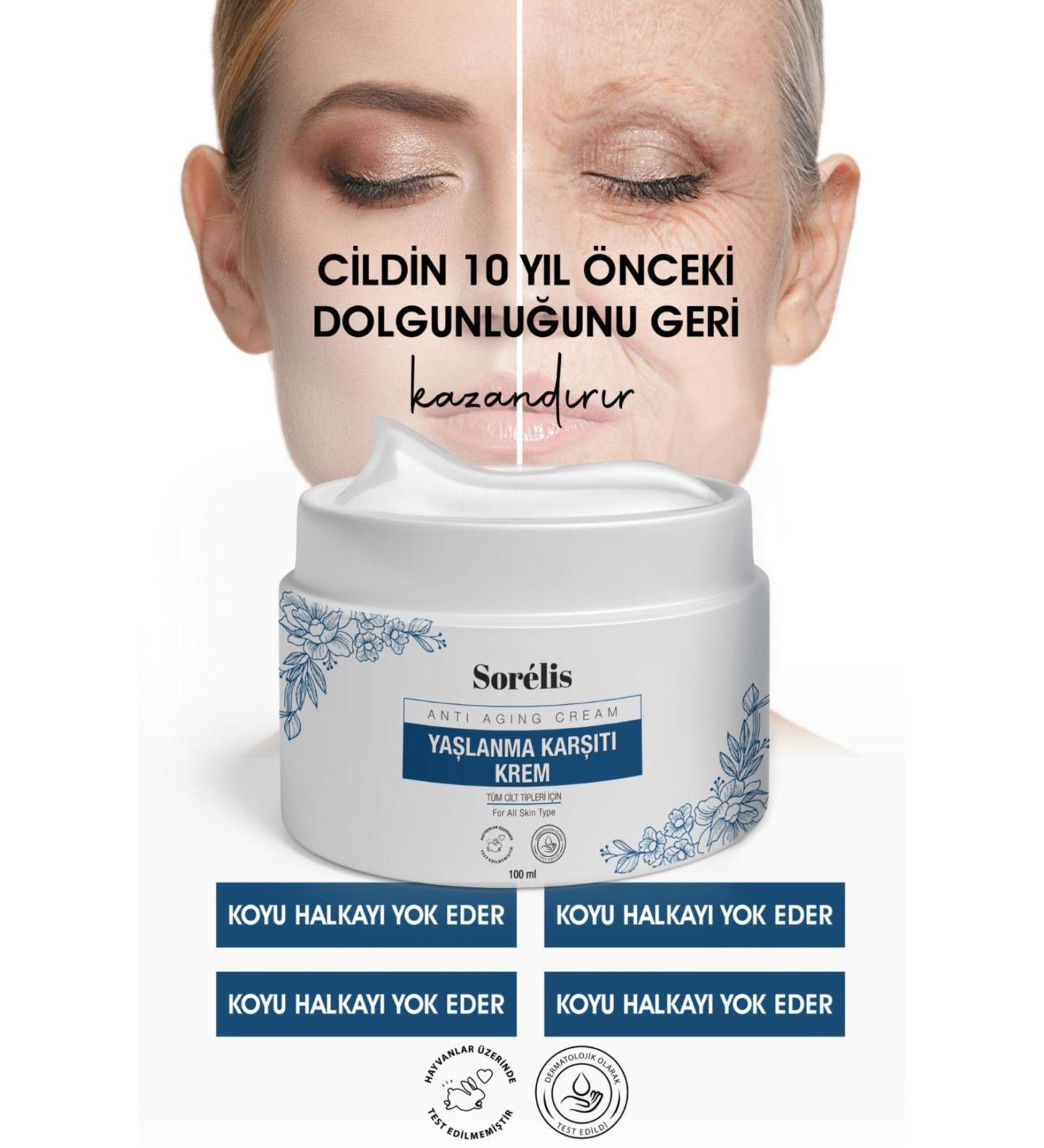 Sorelis Anti-Aging and Anti-Wrinkle Rejuvenating Cream 100 ml - Buy Online on GoSupps.com