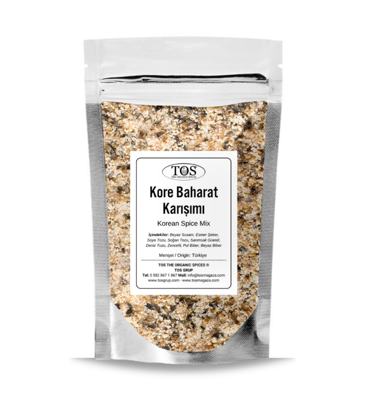 TOS The Organic Spices Korean Spice Blend 250 gr Korean Spice Blend - Premium Quality | Spice Blend