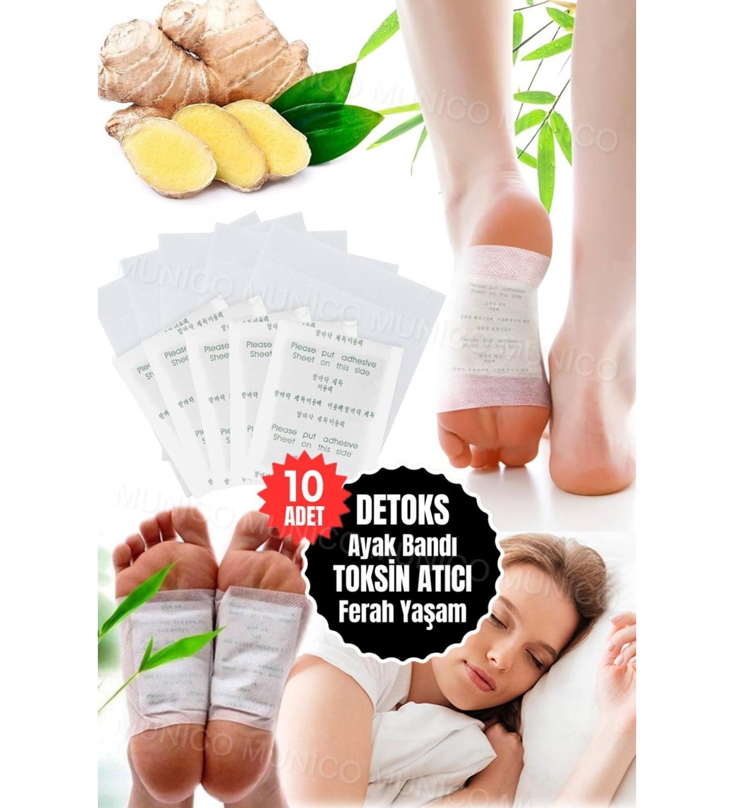 Gaggani 10 Pieces Detox Foot Patches - Improve Your Sleep and Reduce Daily Stress! Foot Mask