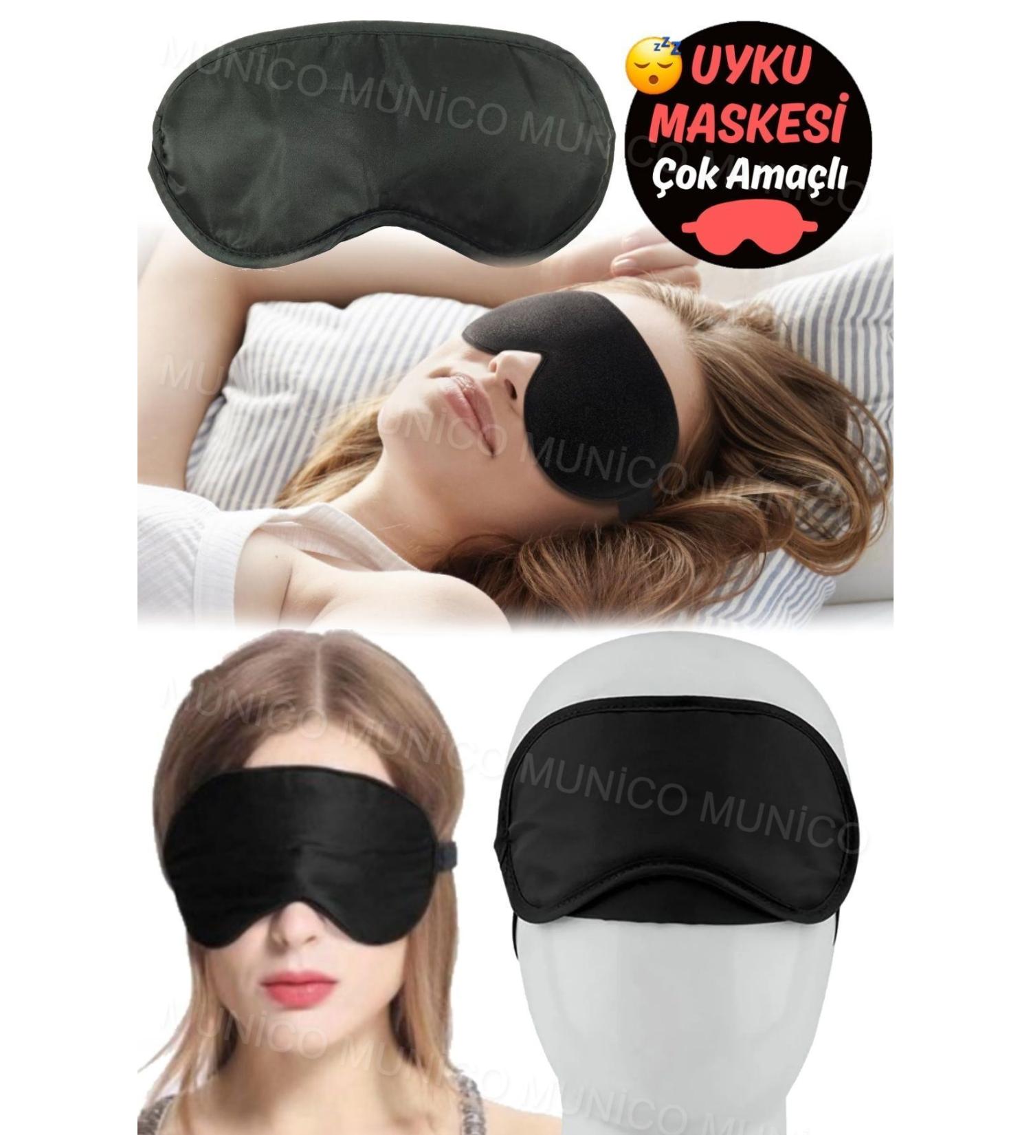 Blackout Silk Eye Patch - Perfect Fit and Shading Eye Mask Ergonomic Design and Flexibility